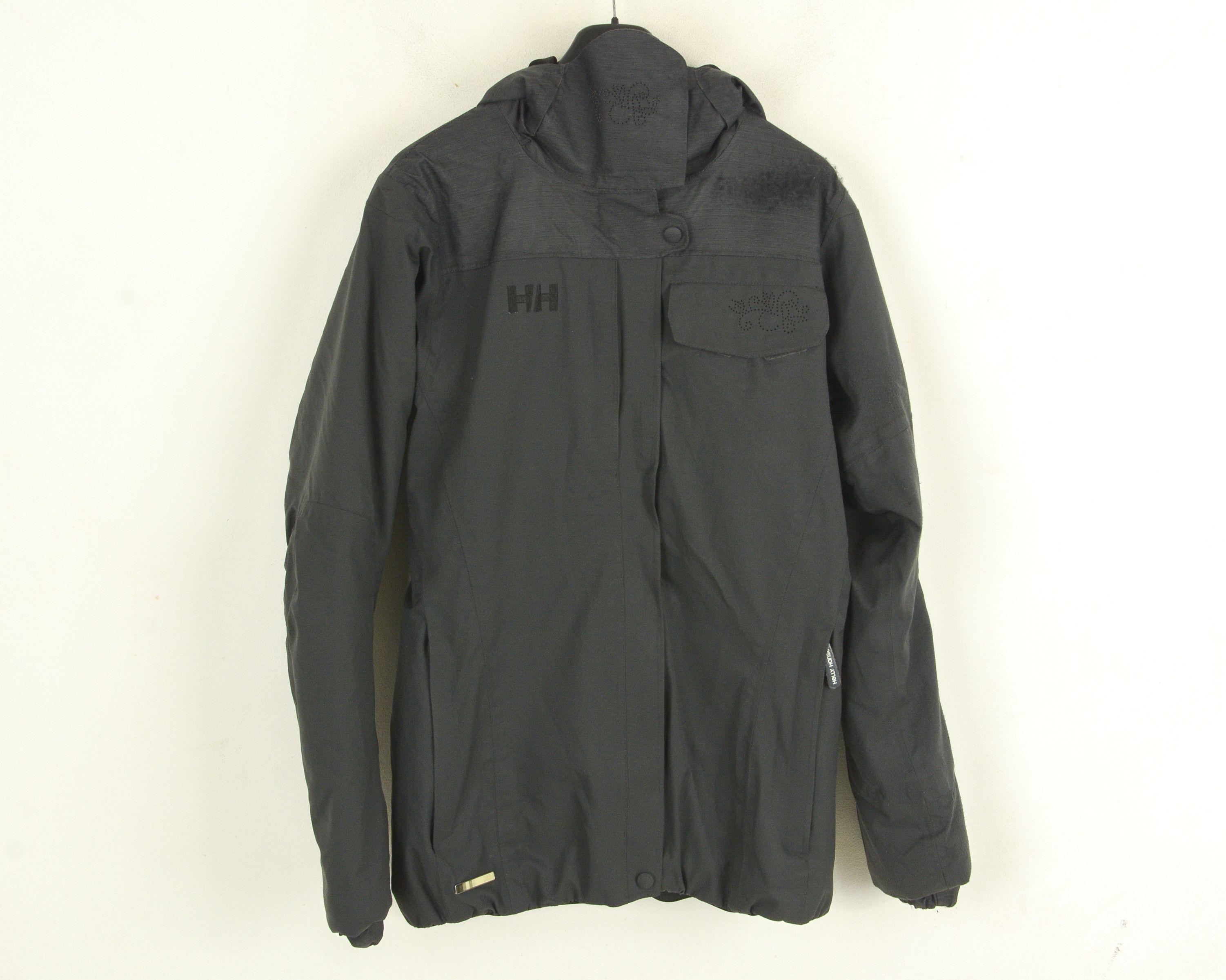 Helly Hansen Tech XP Womens M Insulated Ski Jacket Coat Snowboarding Grey Size M / US 6-8 / IT 42-44 - 1 Thumbnail