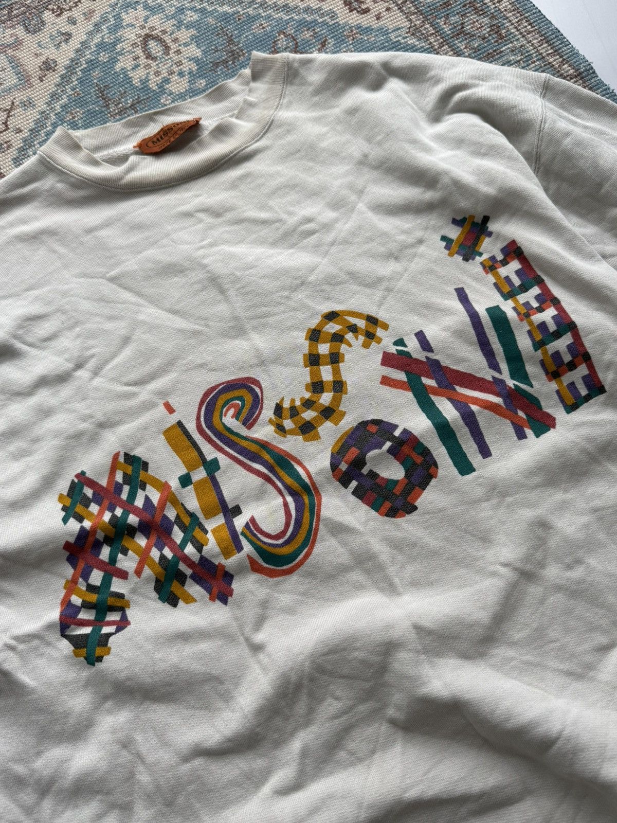 Missoni Vintage 90s Missoni Sweatshirt Size US L / EU 52-54 / 3 - 3 Thumbnail