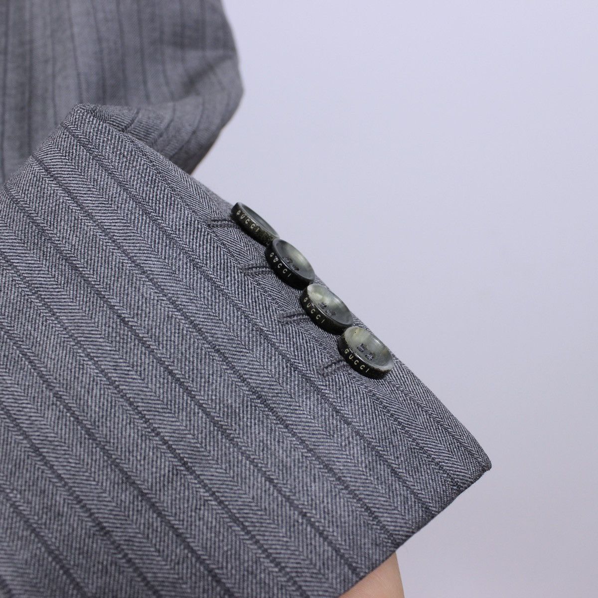 Gucci Gucci Pinstripe Blazer Size 40R - 5 Thumbnail