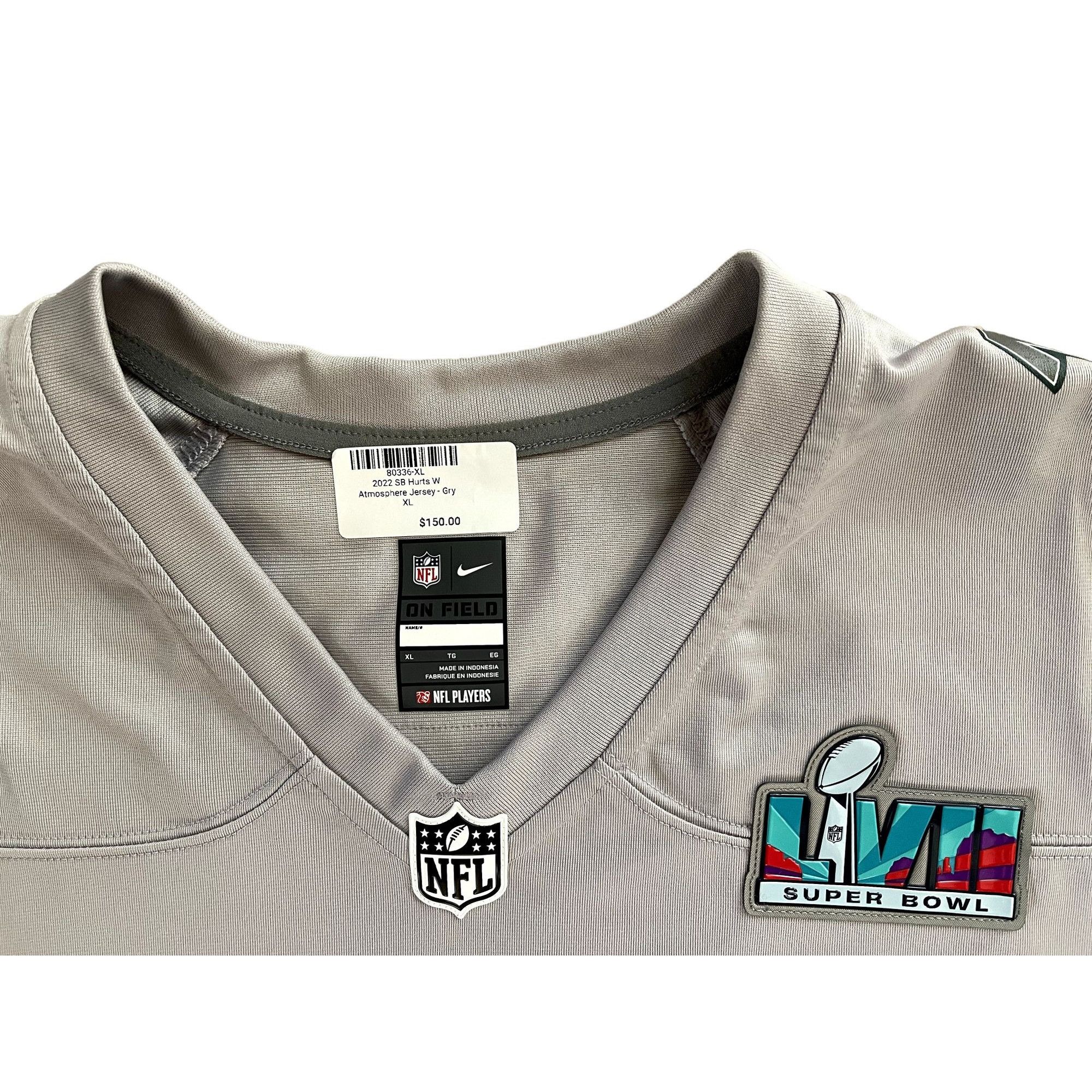 Nike Nike Philadelphia Eagles Jalen Hurts Super Bowl LVII Jersey Size XL / US 12-14 / IT 48-50 - 2 Thumbnail