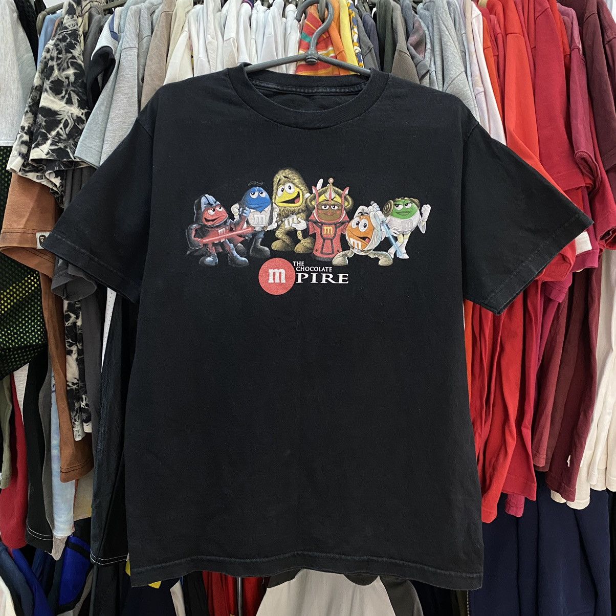 Cartoon Network Vintage M&Ms big graphic logo Humor chocolate tee Size US M / EU 48-50 / 2 - 1 Thumbnail