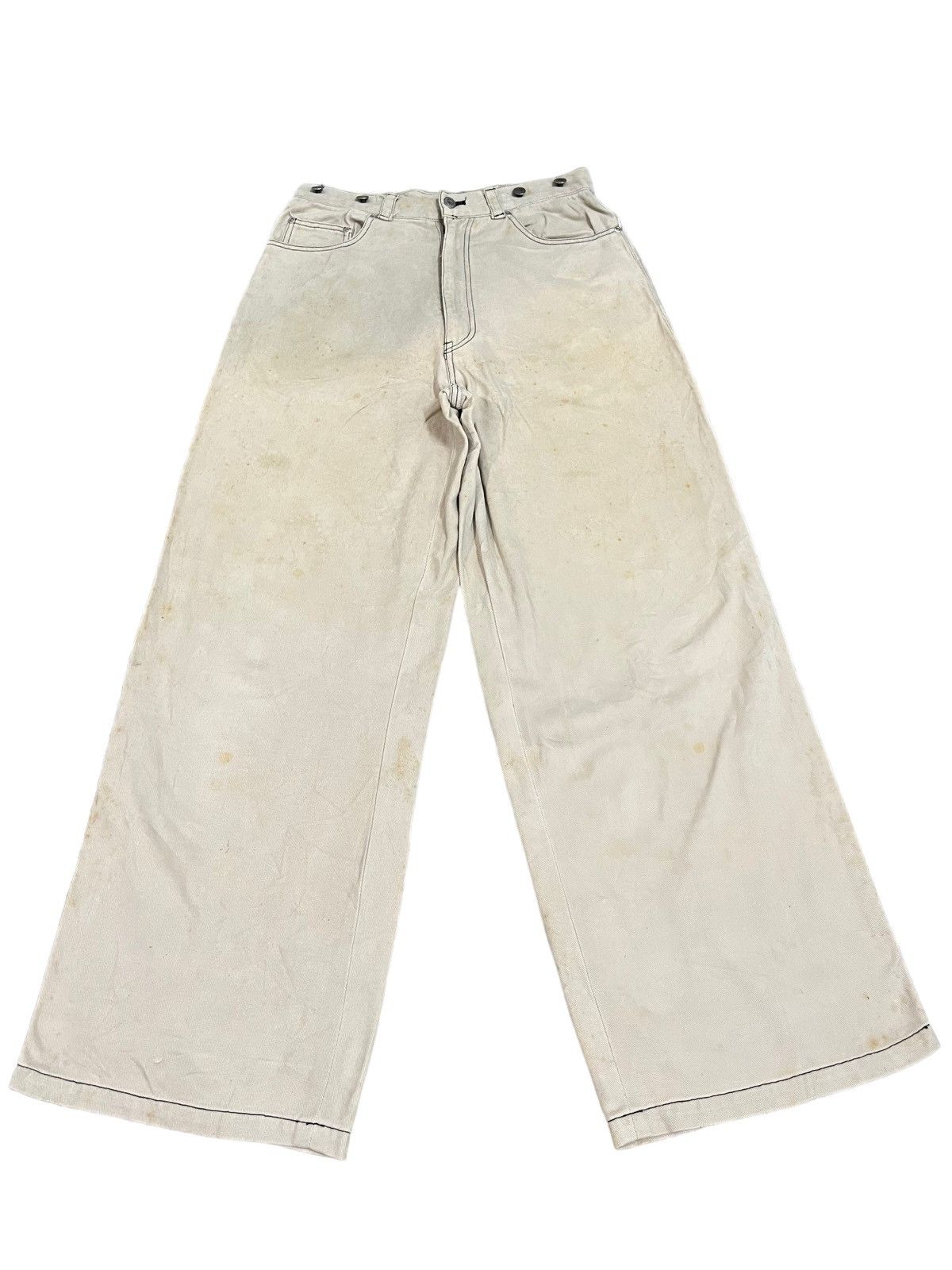 Other Vintage Raton Laveur Baggy Hip Hop Style Denim Size US 30 / EU 46 - 1 Thumbnail