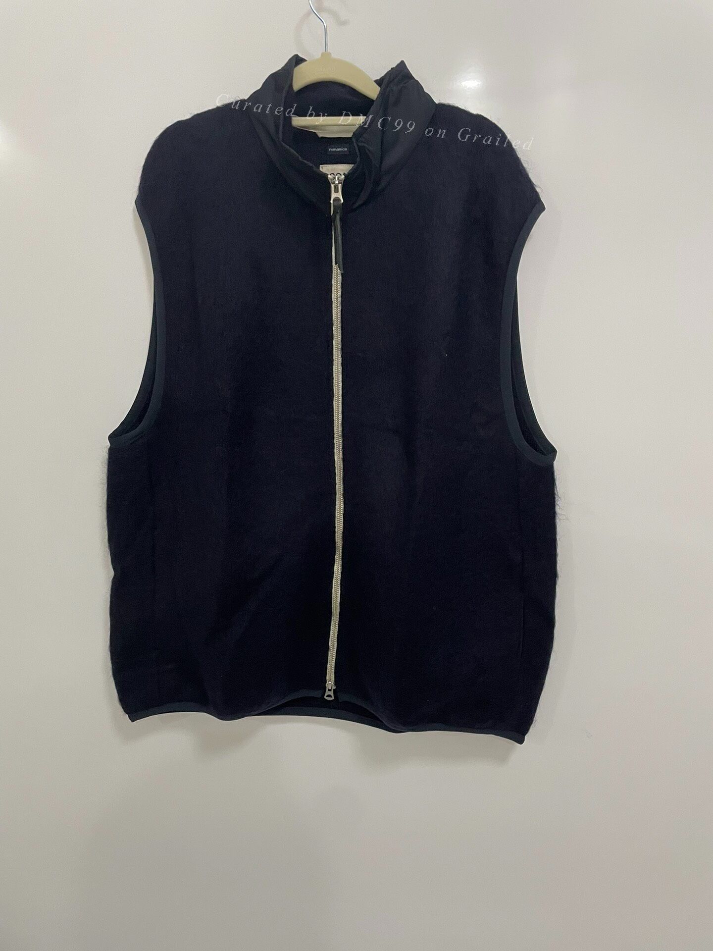 Nanamica NANAMICA 23AW Zip-Up Mohair Vest Size US L / EU 52-54 / 3 - 1 Thumbnail