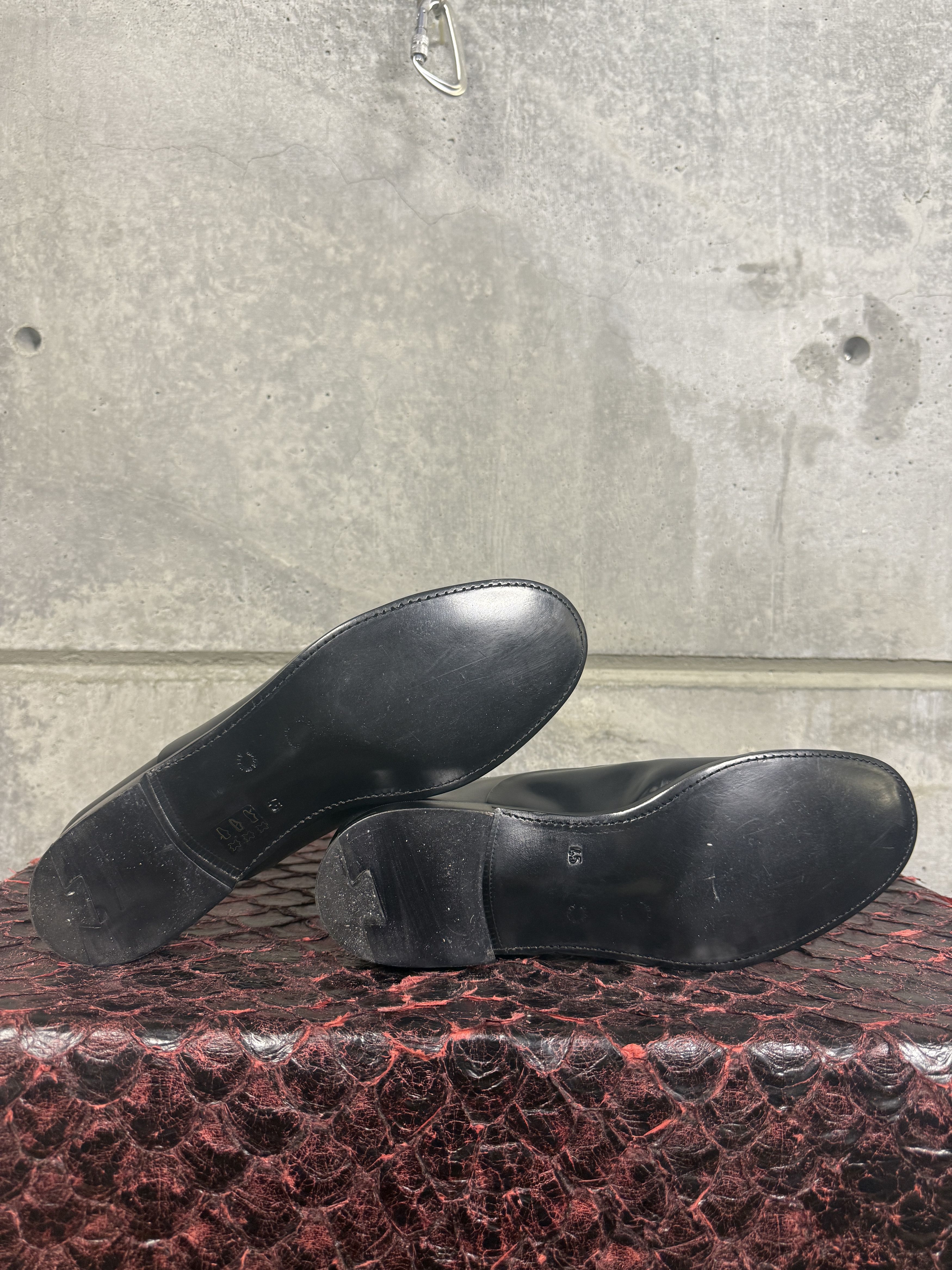 Alberto Fasciani Alberto Fasciani Torres Ron Nero Leather Oxfords Size US 12 / EU 45 - 8 Thumbnail
