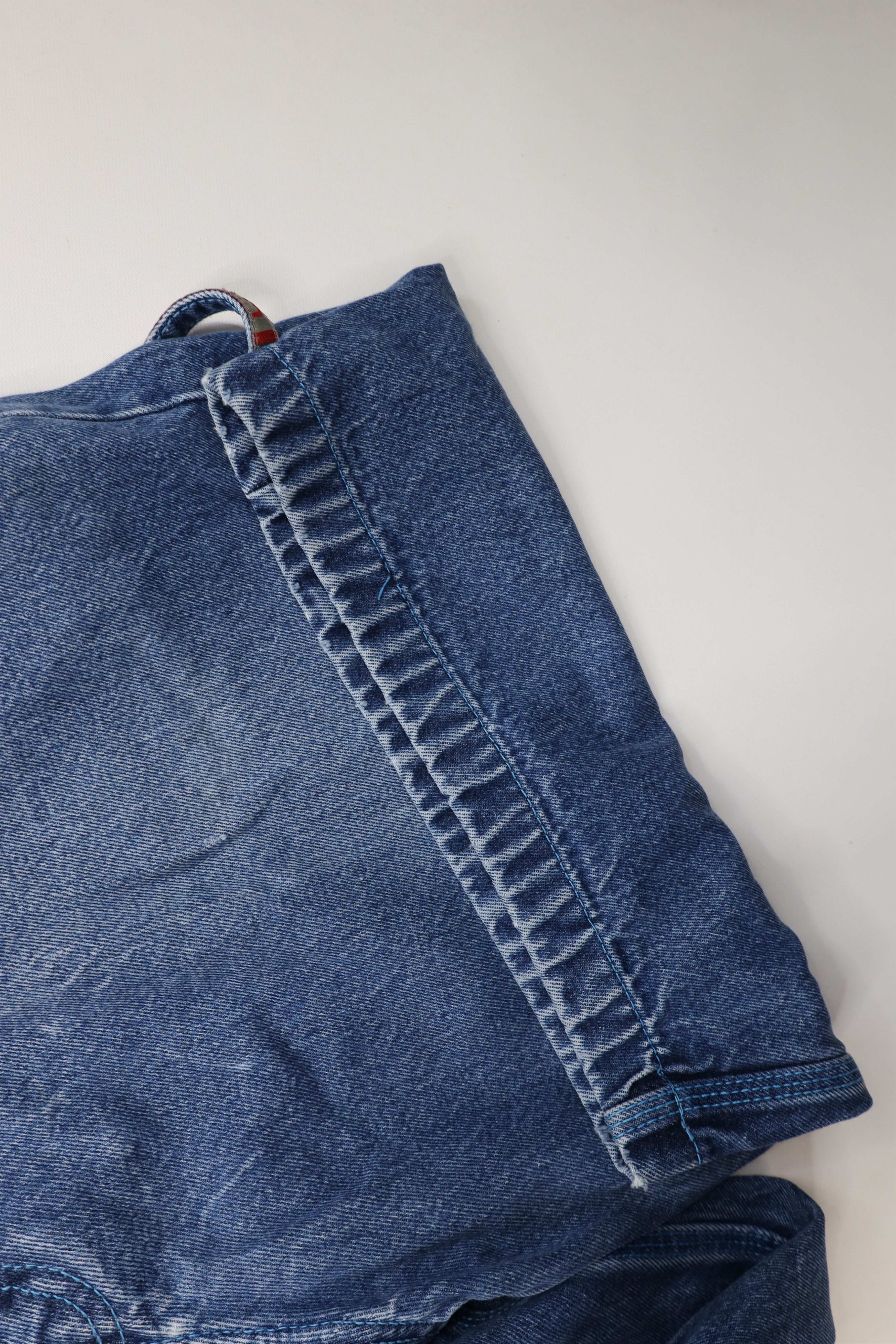 Vintage Vintage 90s Y2K Streetwear Baggy Fit Denim Jean Shorts Jorts Size US 36 / EU 52 - 7 Thumbnail