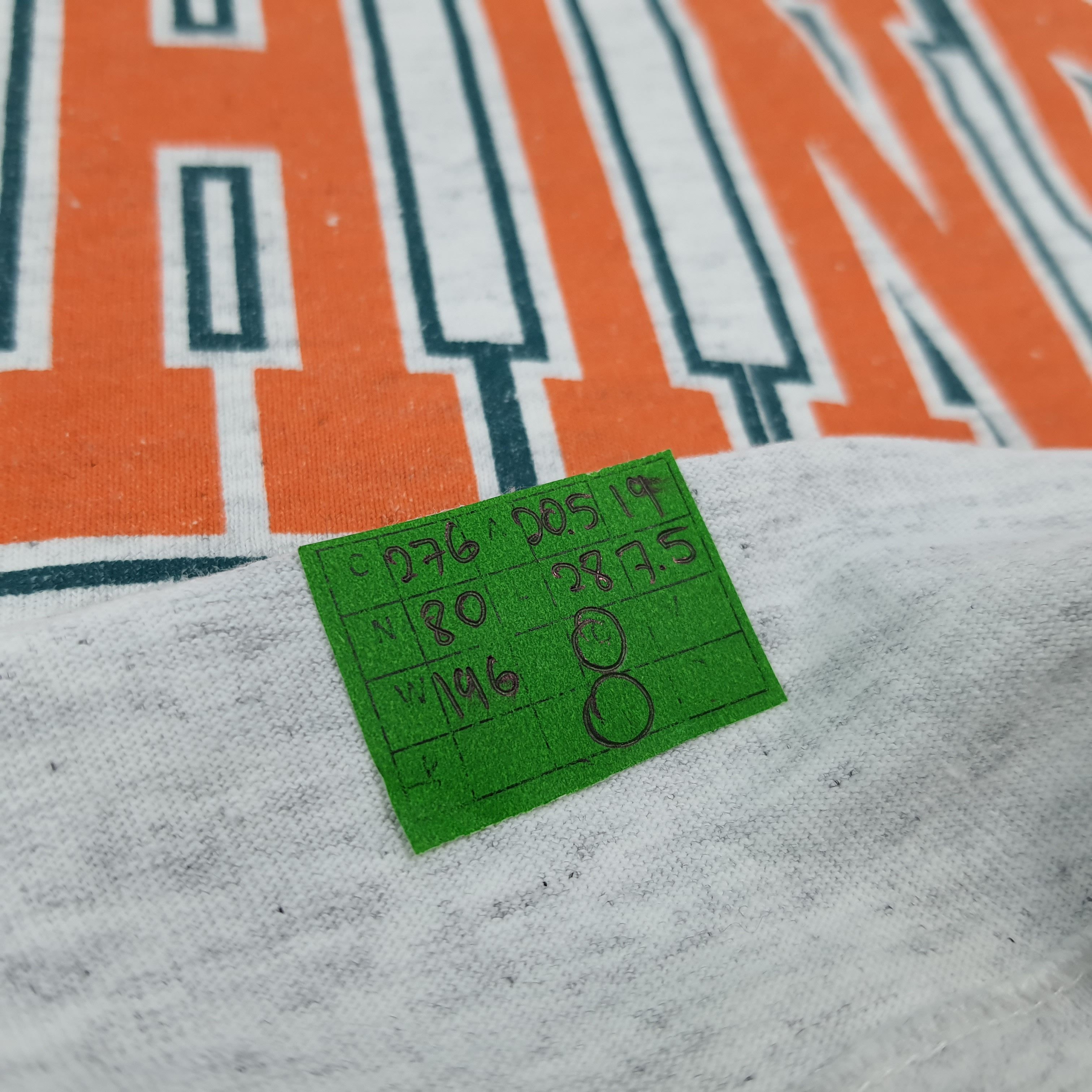 Starter Vintage 90s Miami Dolphins NFL Single Stitch Tshirt C276N80 Size US M / EU 48-50 / 2 - 8 Thumbnail