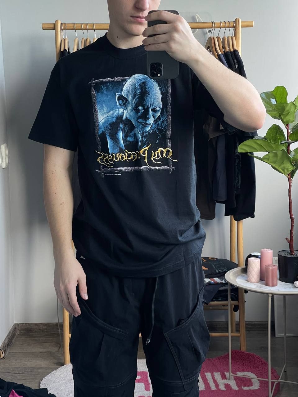 Fruit Of The Loom × Vintage THE LORD OF THE RINGS MY PRECIOUSSS MOVIE T-SHIRT VINTAGE Size US M / EU 48-50 / 2 - 1 Thumbnail