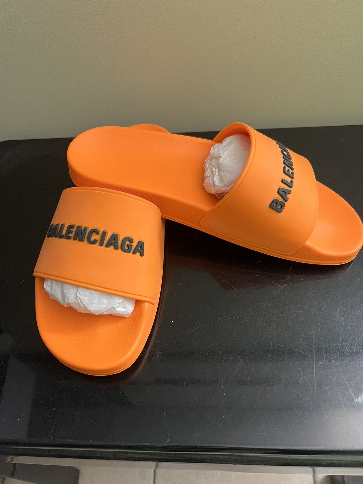 Balenciaga BALENCIAGA Pool Slides [SIZE 9] Size US 9 / EU 42 - 3 Thumbnail