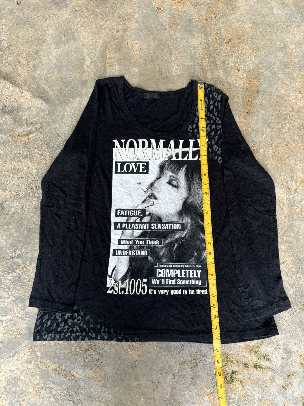 Hysteric Glamour × If Six Was Nine × Japanese Brand Y2k Spinkle Normally Ifsixwasnine Punk style Longsleeve Size US M / EU 48-50 / 2 - 11 Thumbnail
