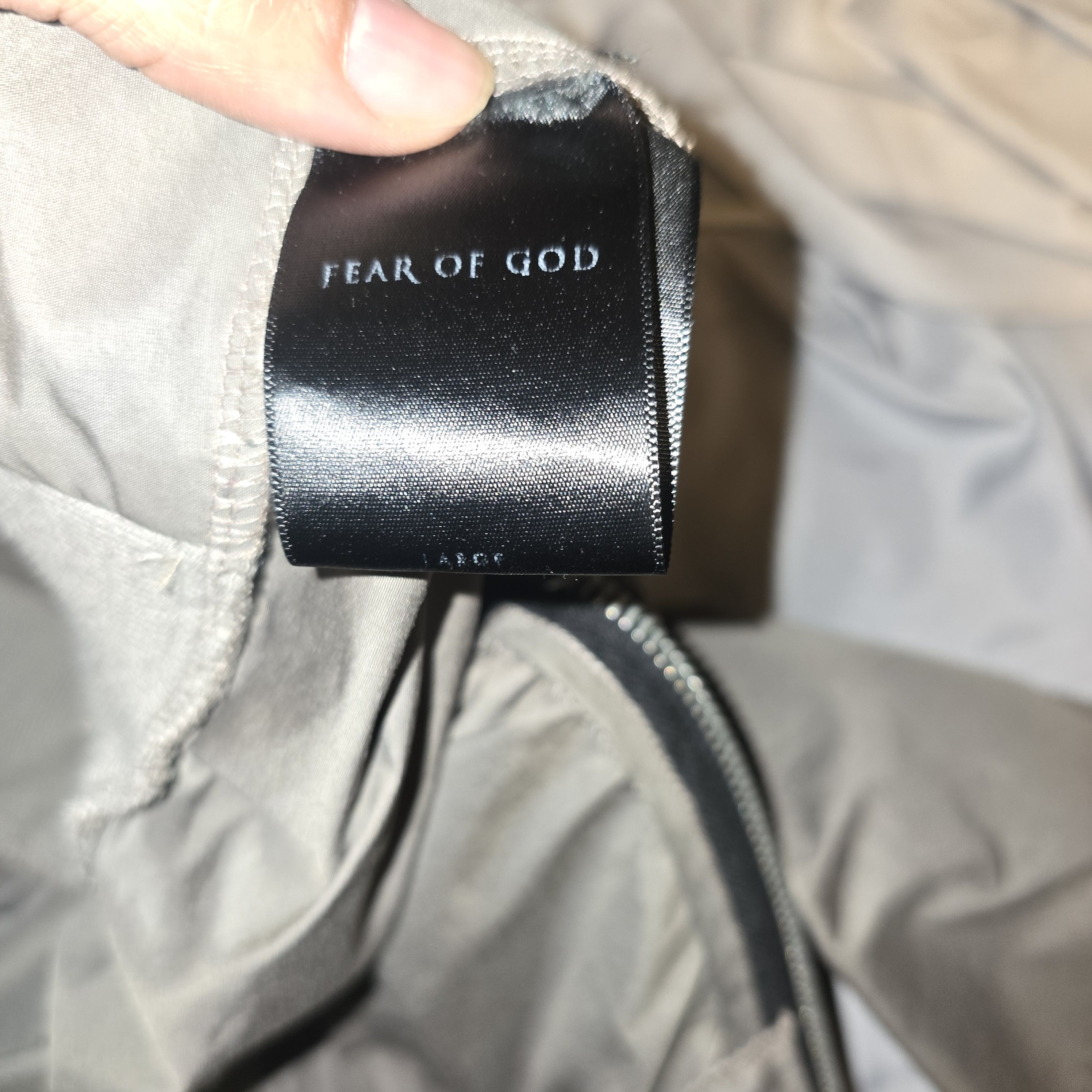 Fear of God Fear of god quarter zip up wind breaker Size US L / EU 52-54 / 3 - 4 Thumbnail