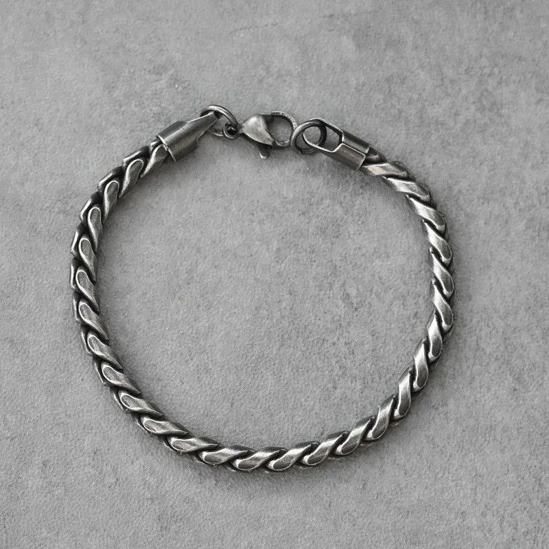 Other Vintage Twist Link Chain Bracelet Size ONE SIZE - 2 Thumbnail