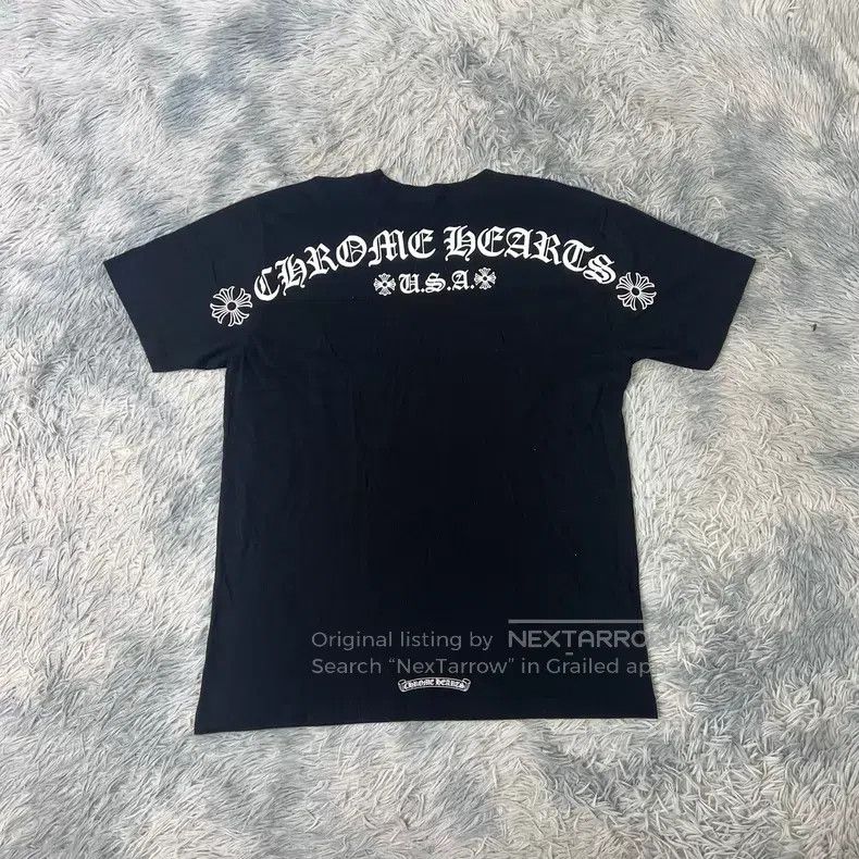 Chrome Hearts CHROME HEARTS Size XL Backside Sanskrit short-sleeve T-shir Size US XL / EU 56 / 4 - 1 Thumbnail