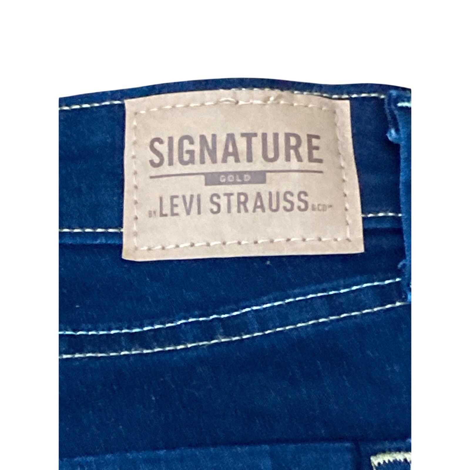 Levi's Signature by Levi Strauss Womens MidRise Skinny Jeans Sz W26 Size 26" / US 2 / IT 38 - 4 Thumbnail