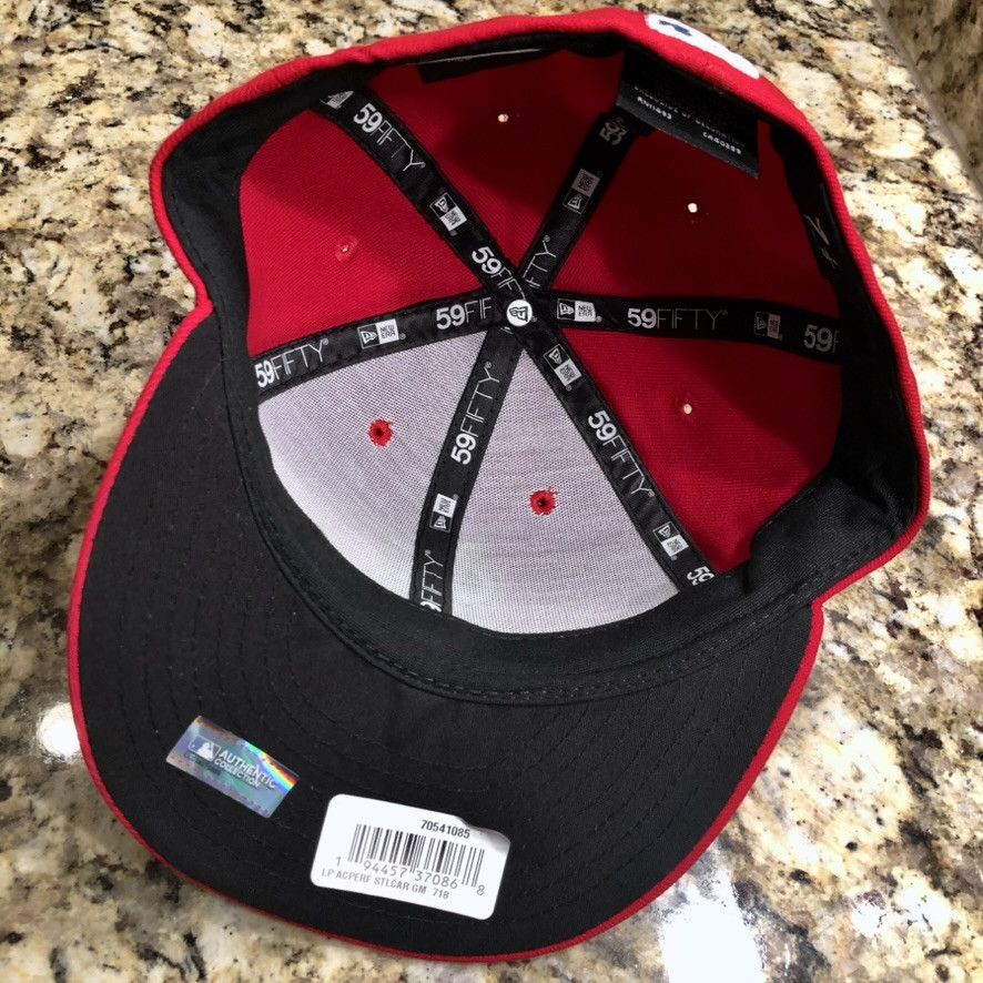 New Era St. Louis Cardinals New Era 59FIFTY Low Profile Hat 7 1/8 Size ONE SIZE - 4 Thumbnail