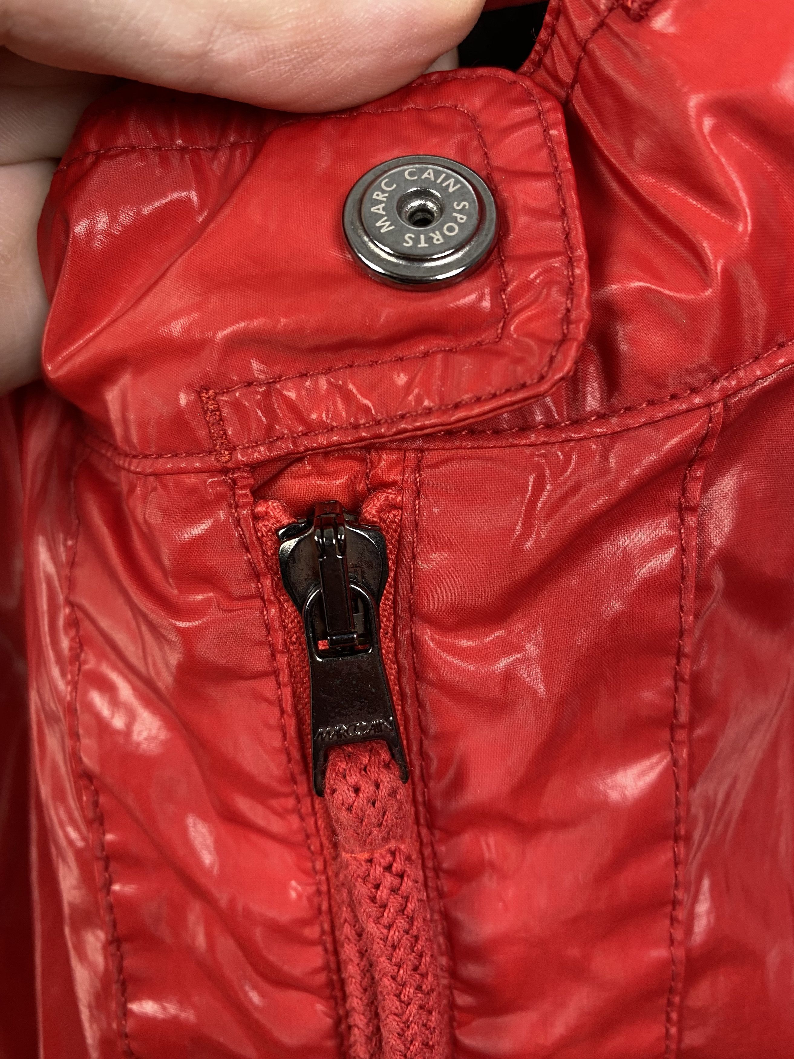 Other Marc Cain Red Cotton Jacket size 1 Size S / US 4 / IT 40 - 7 Thumbnail