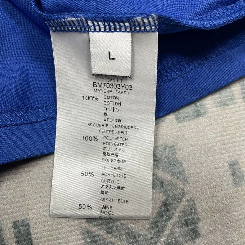 Givenchy Givenchy Blue Five-Pointed Star T-Shirt Size US L / EU 52-54 / 3 - 9 Thumbnail