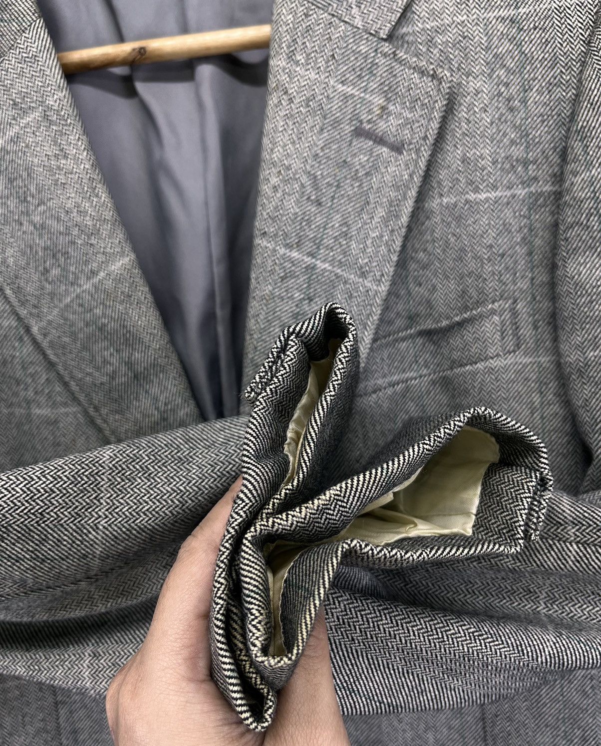 Burberry Vintage Burberry Luxury Rare Wool Blazer Coat Jacket Size US S / EU 44-46 / 1 - 12 Thumbnail