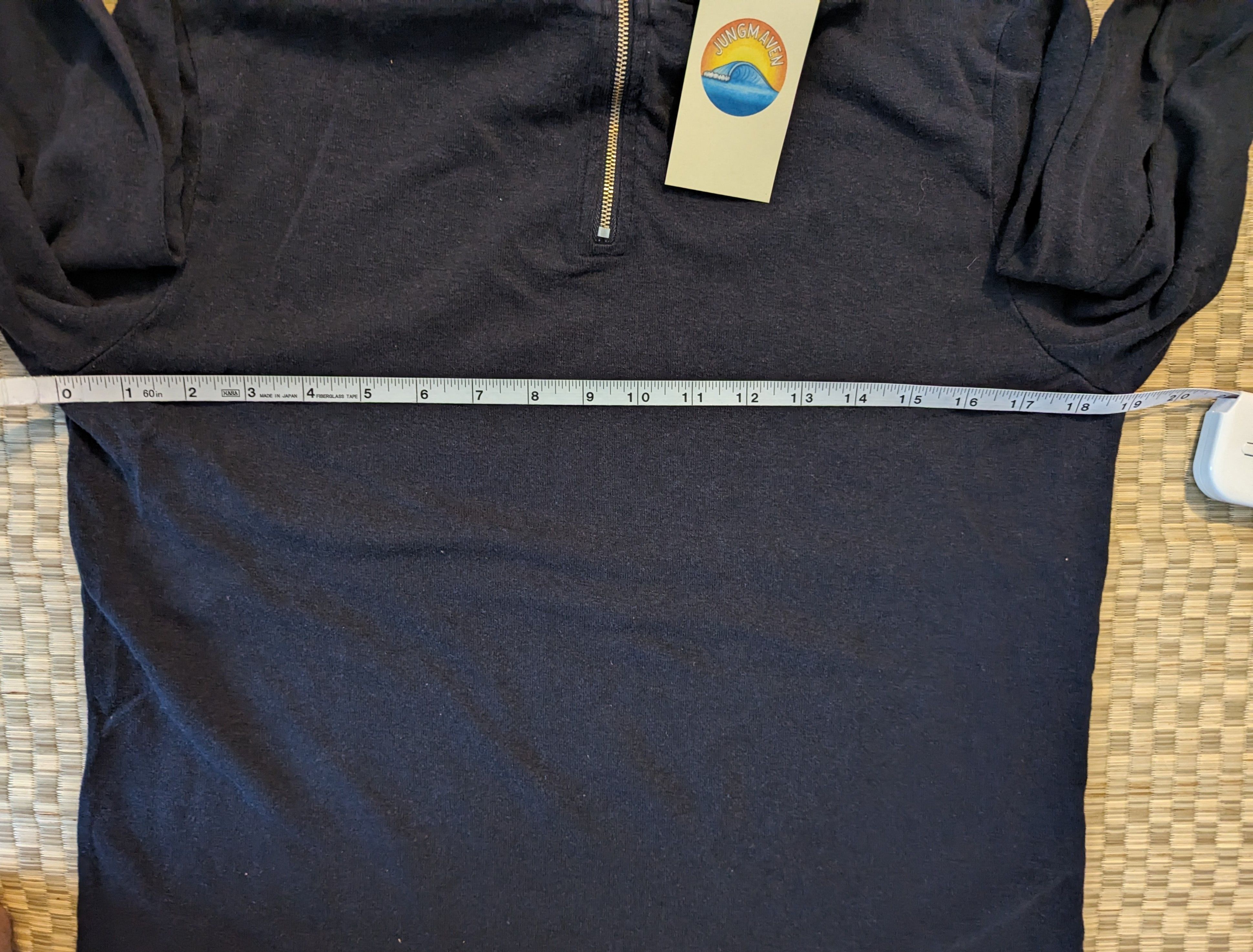 Jungmaven NWT Jungmaven IWEYOU Hemp Merino Wool 1/4 Zip Sweatshirt Size US S / EU 44-46 / 1 - 4 Thumbnail