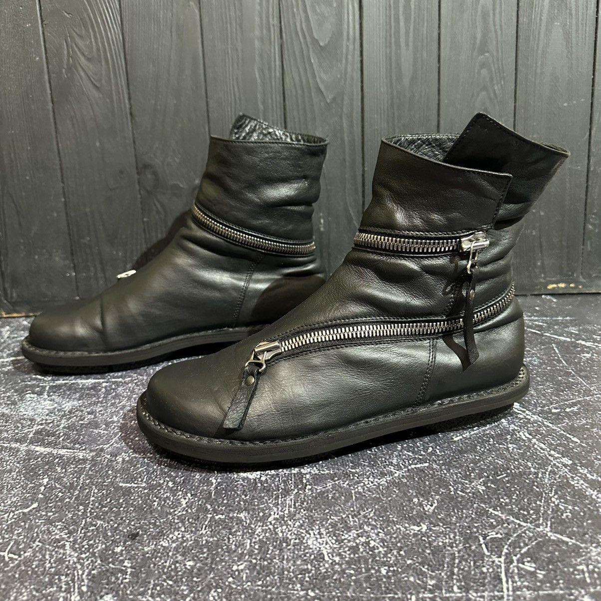 Trippen TRIPPEN Helix Wrap Zip Leather Boots 39 rick owens style Size US 9 / IT 39 - 3 Thumbnail