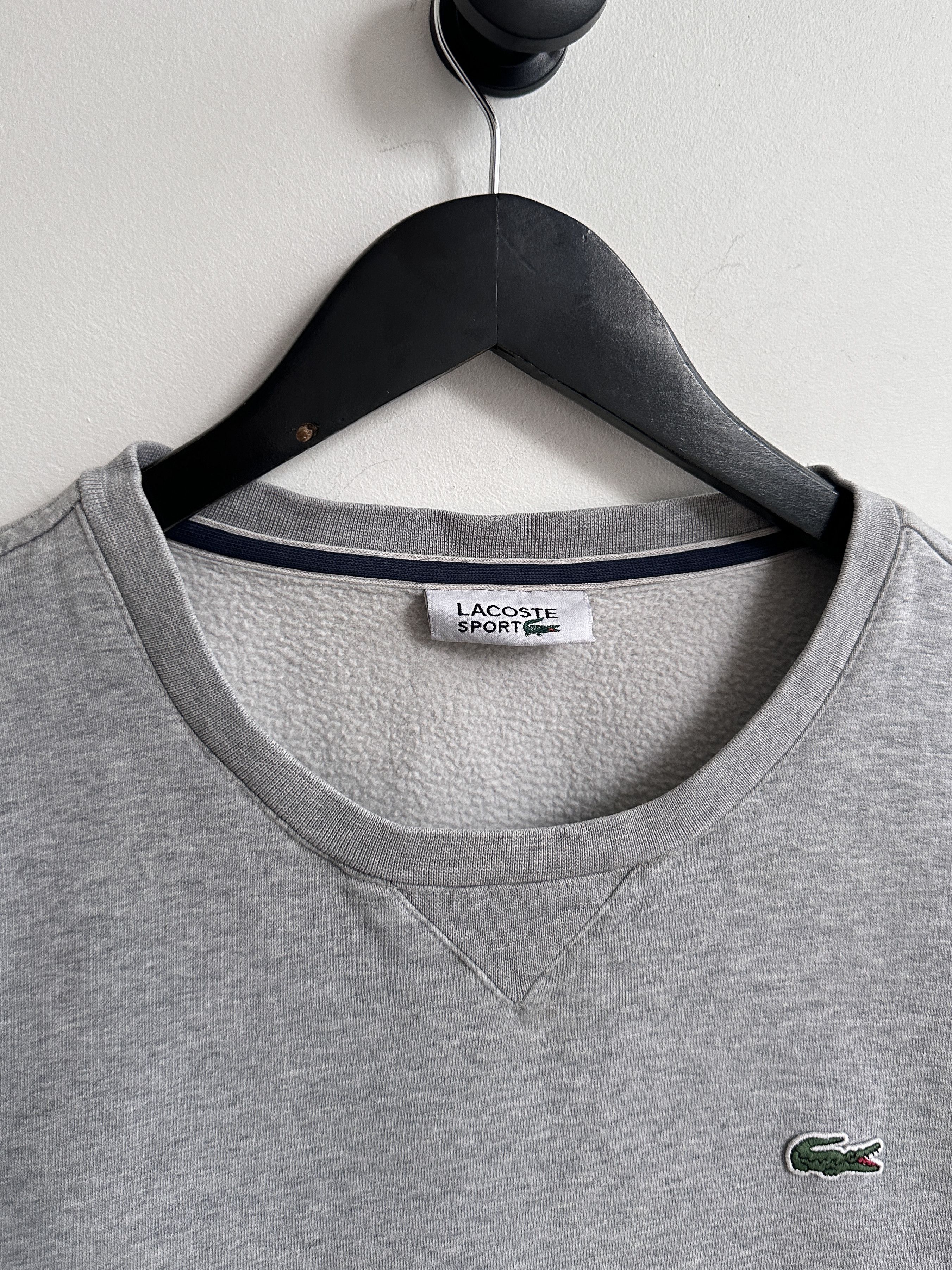 Lacoste Lacoste Gray Sweatshirt Pullover Size US S / EU 44-46 / 1 - 5 Thumbnail