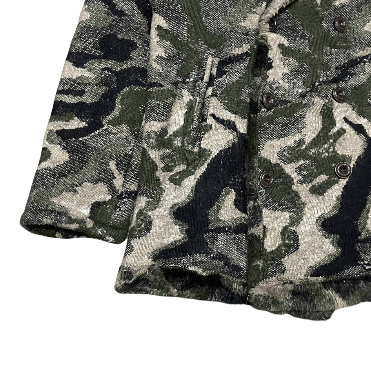 Japanese Brand Vintage Swing Time Camo 100% Acrylic Coat Japan Made Size US M / EU 48-50 / 2 - 3 Thumbnail