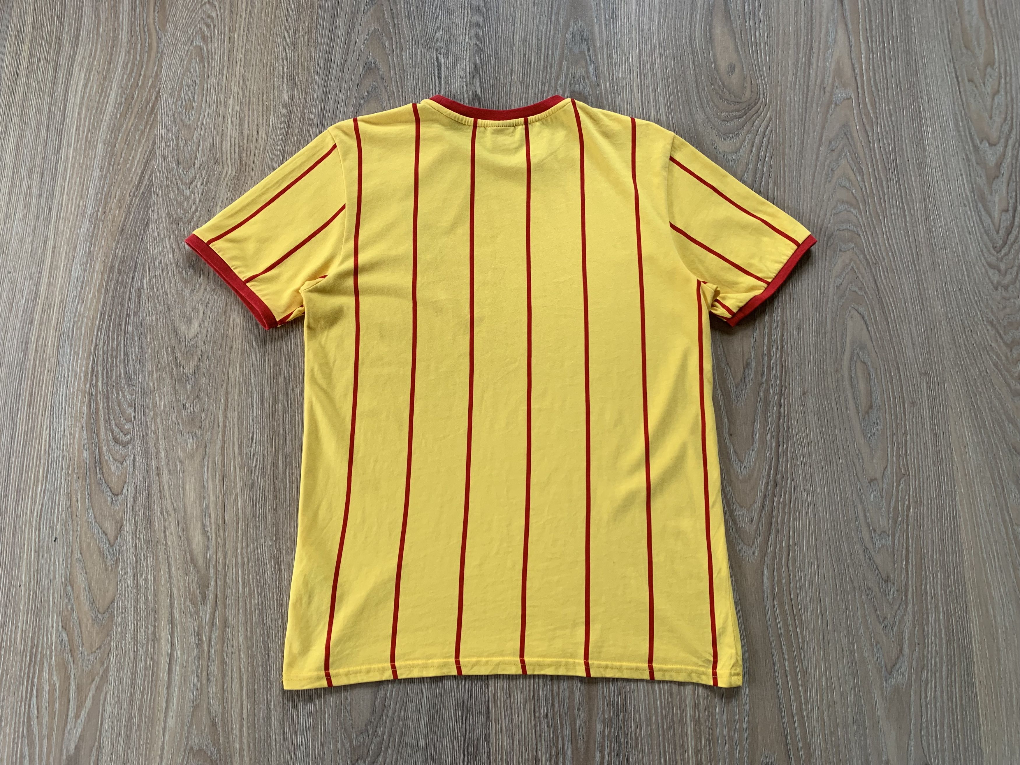 Other Liverpool Away Retro Cotton Stripe Football Shirt Size US S / EU 44-46 / 1 - 2 Thumbnail