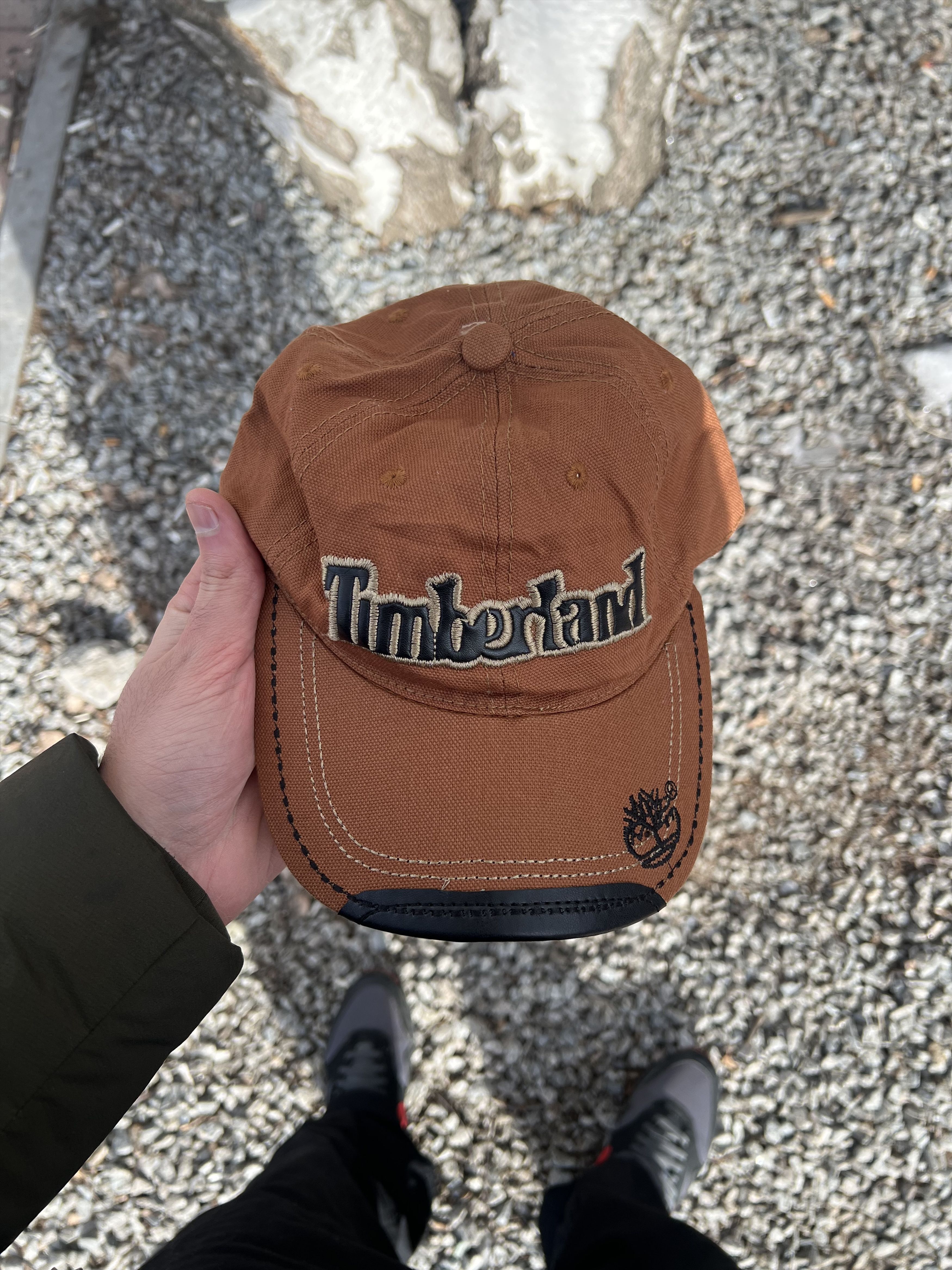 Timberland VINTAGE TIMBERLAND RETRO CAP BIG LOGO DESIGNER USA Y2K 90s Size ONE SIZE - 1 Thumbnail