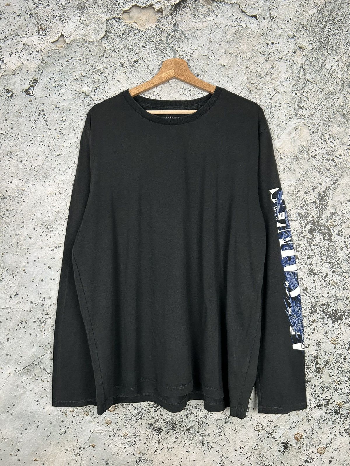 Allsaints Vintage Allsaints Dragon Longsleeve Streetwear Hype Designer Size US XL / EU 56 / 4 - 1 Thumbnail