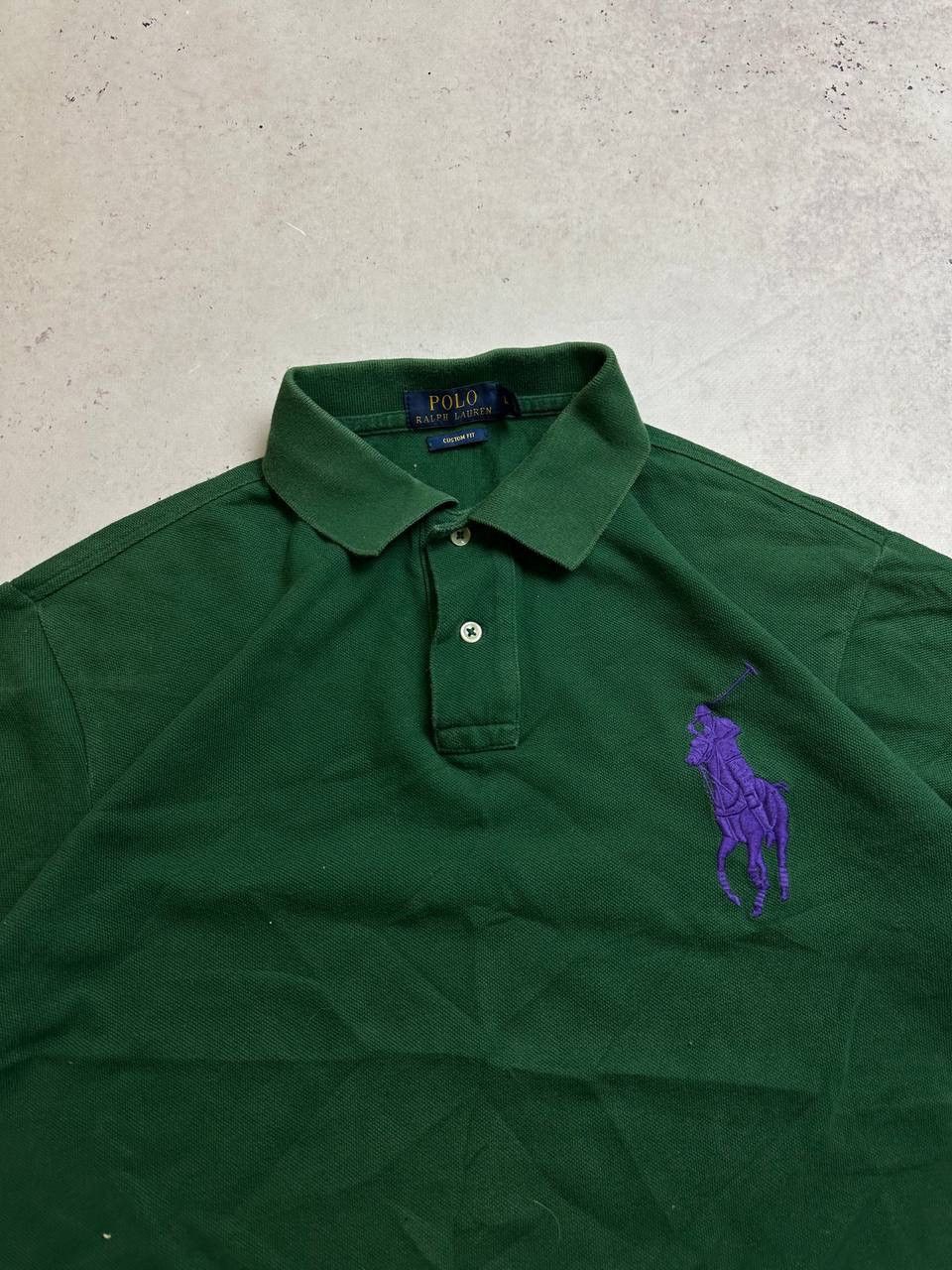 Polo Ralph Lauren × Vintage Vintage Polo Ralph Lauren Chief Keef Style Shirt Y2K L Size US L / EU 52-54 / 3 - 2 Thumbnail