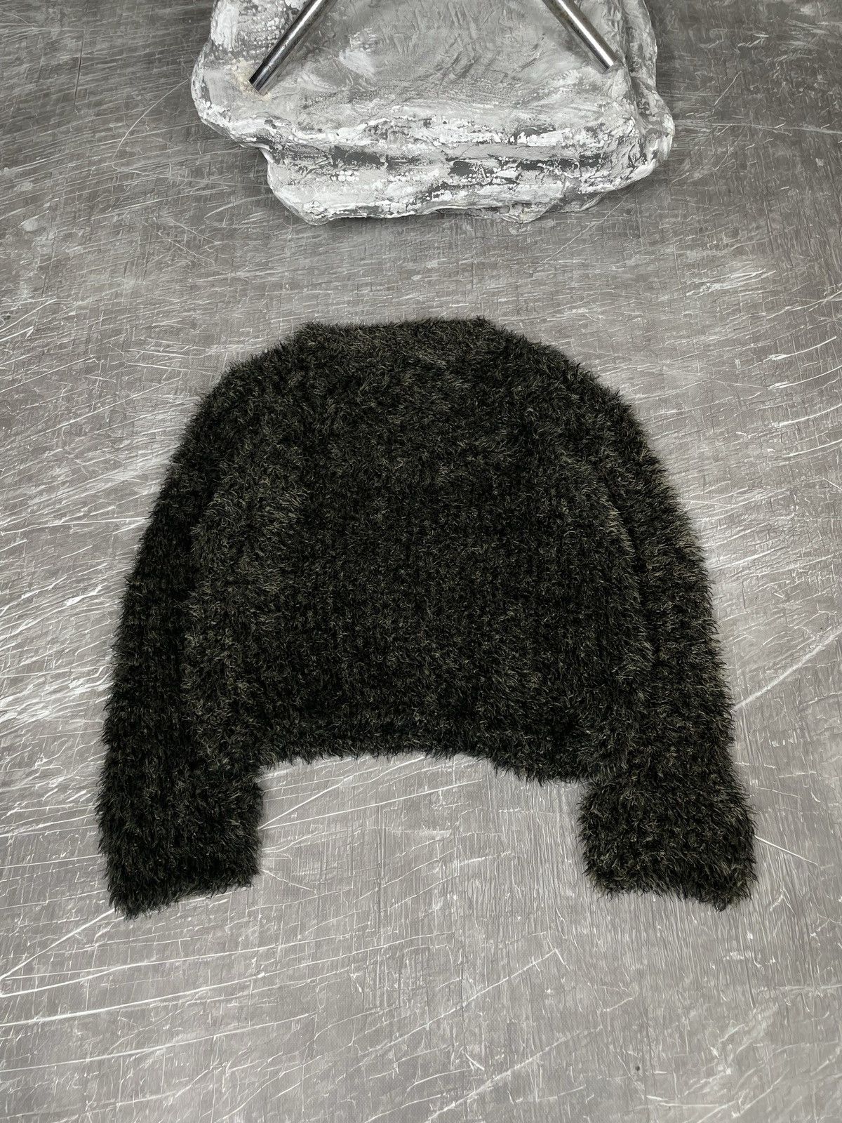 20471120 × Beauty Beast × Japanese Brand Y2K Grass Mohair Sweater Japanese Fur Marni Style Size US M / EU 48-50 / 2 - 2 Thumbnail