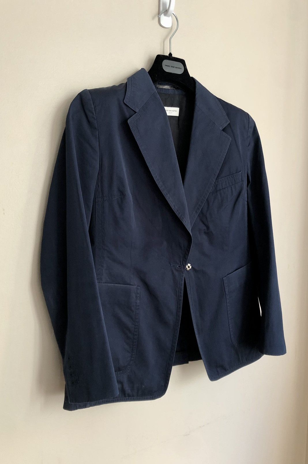 Dries Van Noten Dries Van Noten Vintage Single Snap Button Blazer Size S / US 4 / IT 40 - 3 Thumbnail