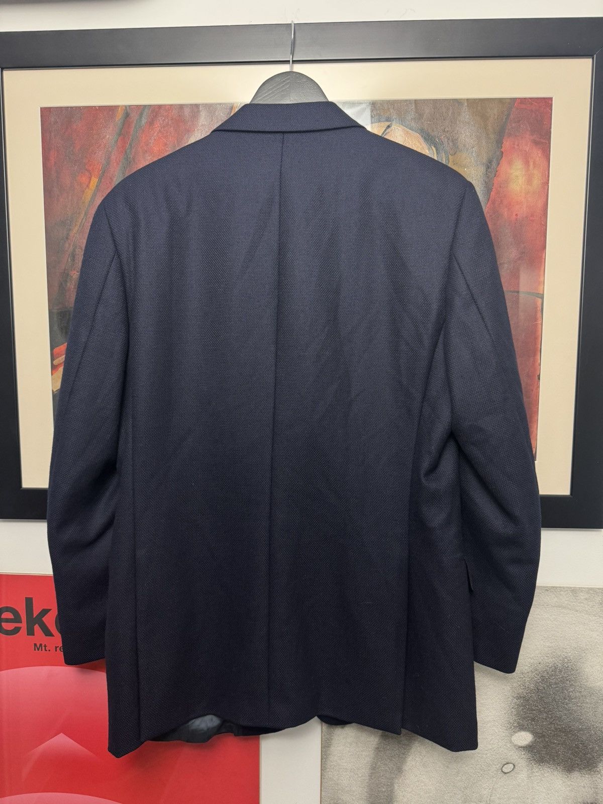 Loro Piana Loro Piana Materials Luxury Laine Wool Blazer Jacket Casual Size 50S - 7 Thumbnail