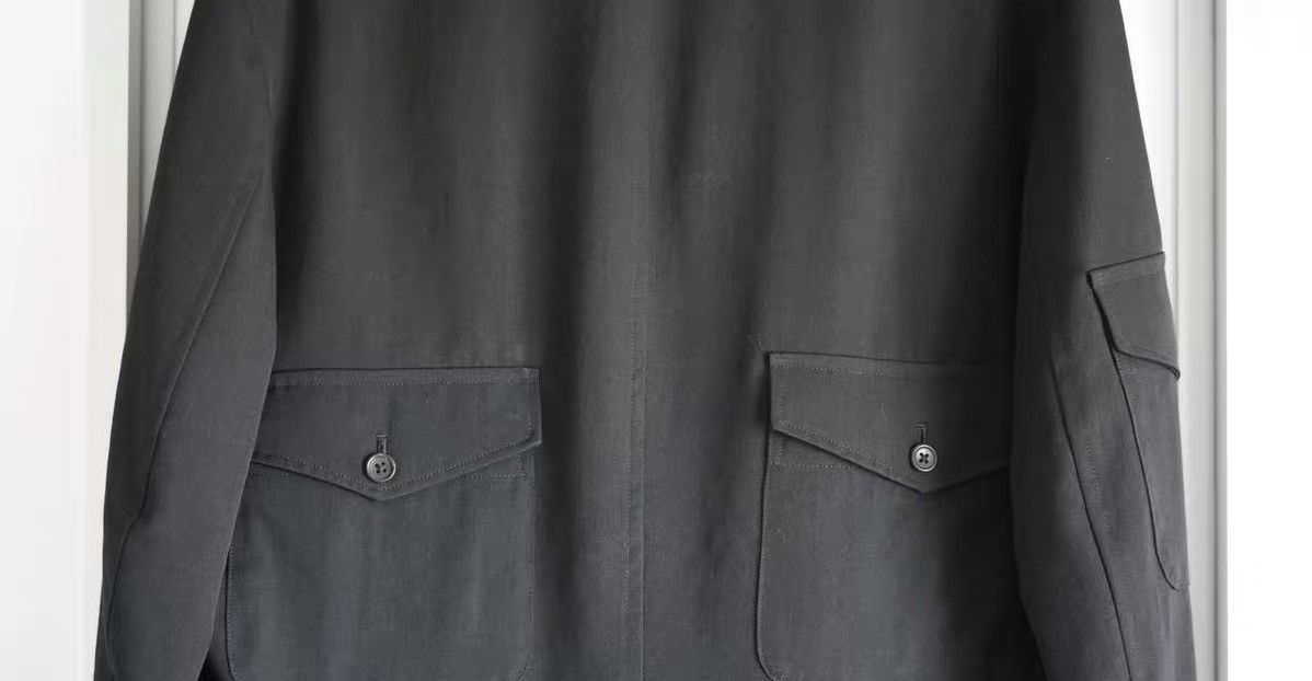 Yohji Yamamoto Yohji Yamamoto 17SS Multi-Pocket Zip Long Blazer Size US S / EU 44-46 / 1 - 6 Thumbnail