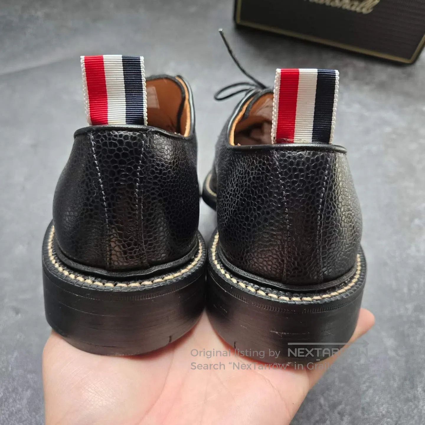 Thom Browne Thom Browne Pebbled Leather Shoes| Size US 8 / EU 41 - 3 Thumbnail