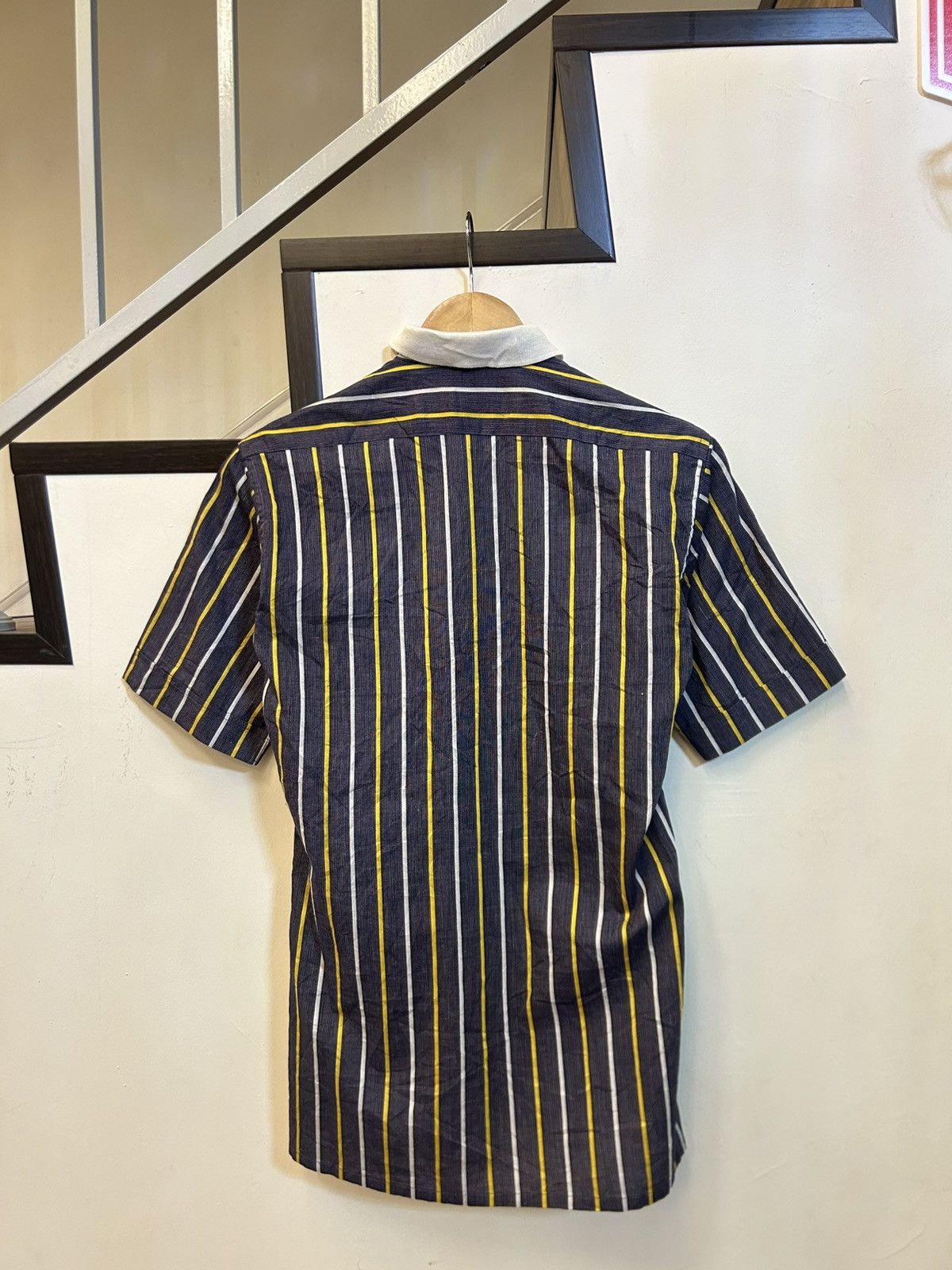 Christian Dior Monsieur Christian Dior Monsieur Vintage Striped Button Up Shirt Size US S / EU 44-46 / 1 - 5 Thumbnail