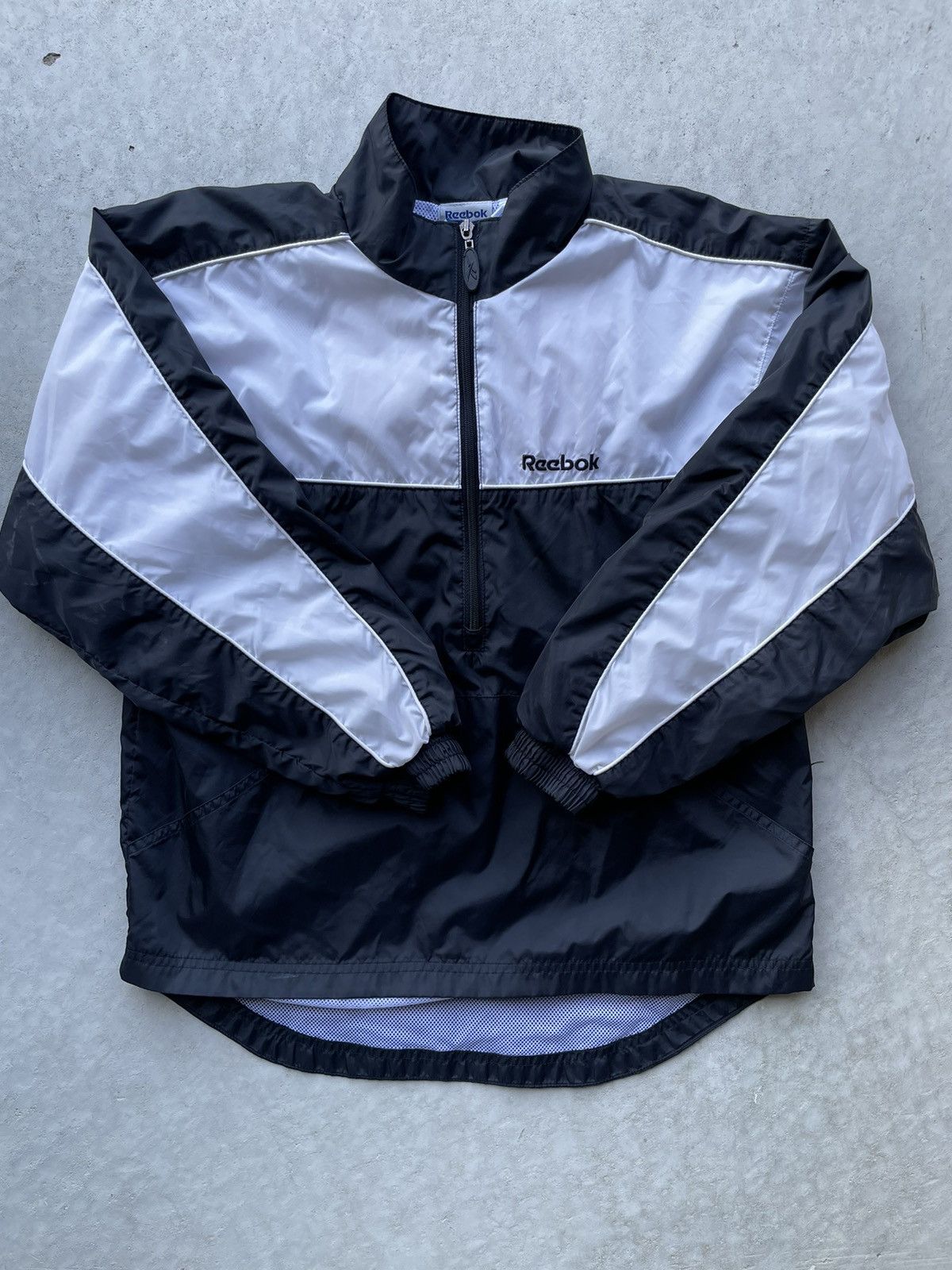 Reebok × Vintage Vintage Reebok Half Zip Size US S / EU 44-46 / 1 - 1 Thumbnail
