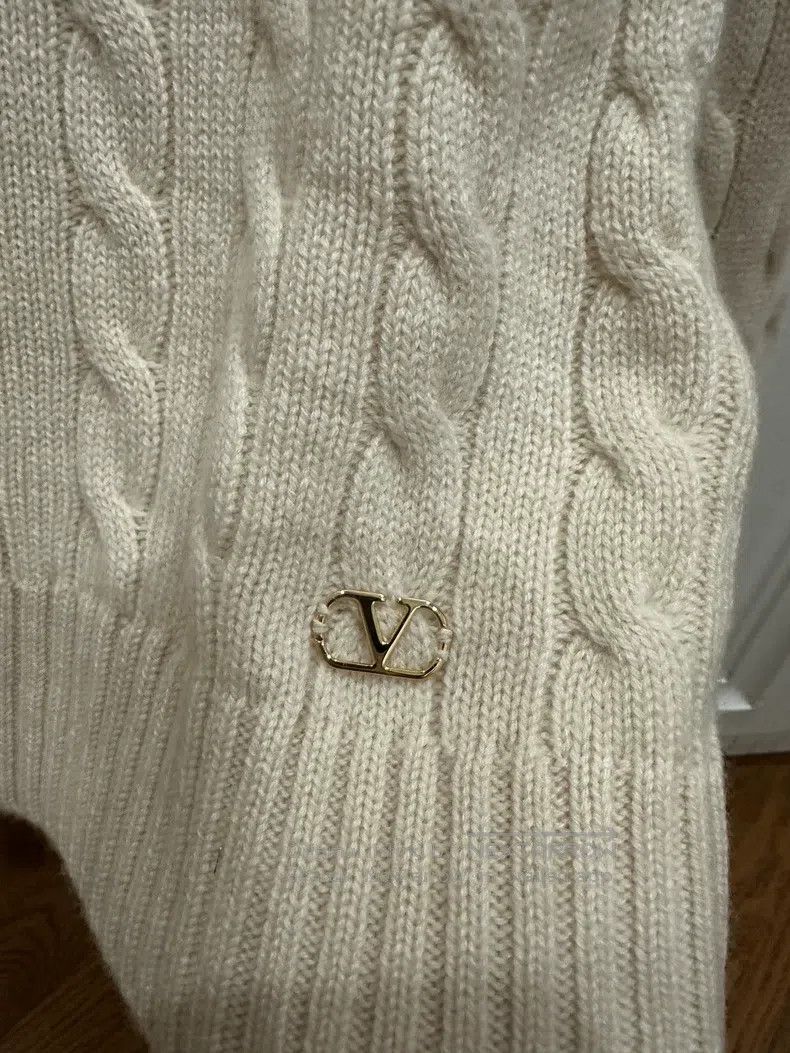 Valentino Valentino Cashmere long-sleeved lace knitwear Size S / US 4 / IT 40 - 3 Thumbnail