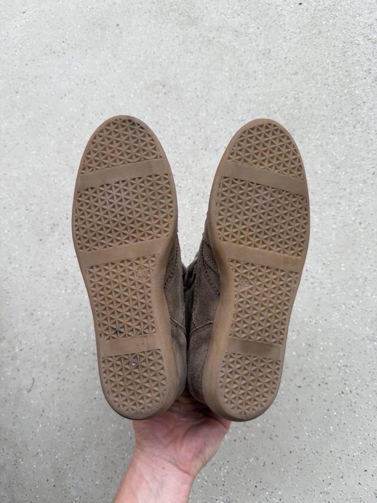 Vintage Manfield womens wedge sneakers suede marant style shoes Size US 10 / IT 40 - 17 Thumbnail