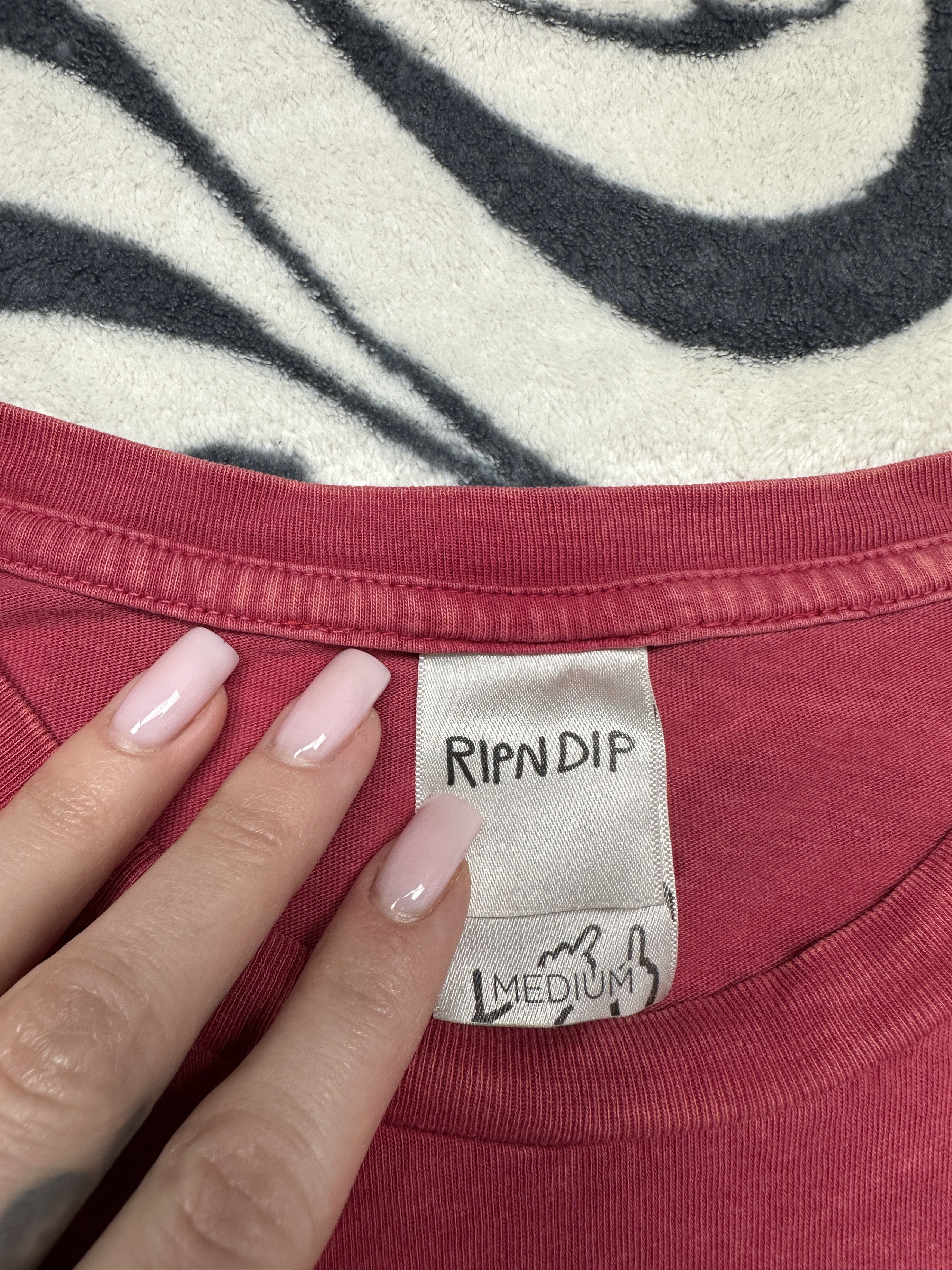 RIPNDIP RIPNDIP Mens Crew Neck T-Shirt Size US M / EU 48-50 / 2 - 9 Thumbnail