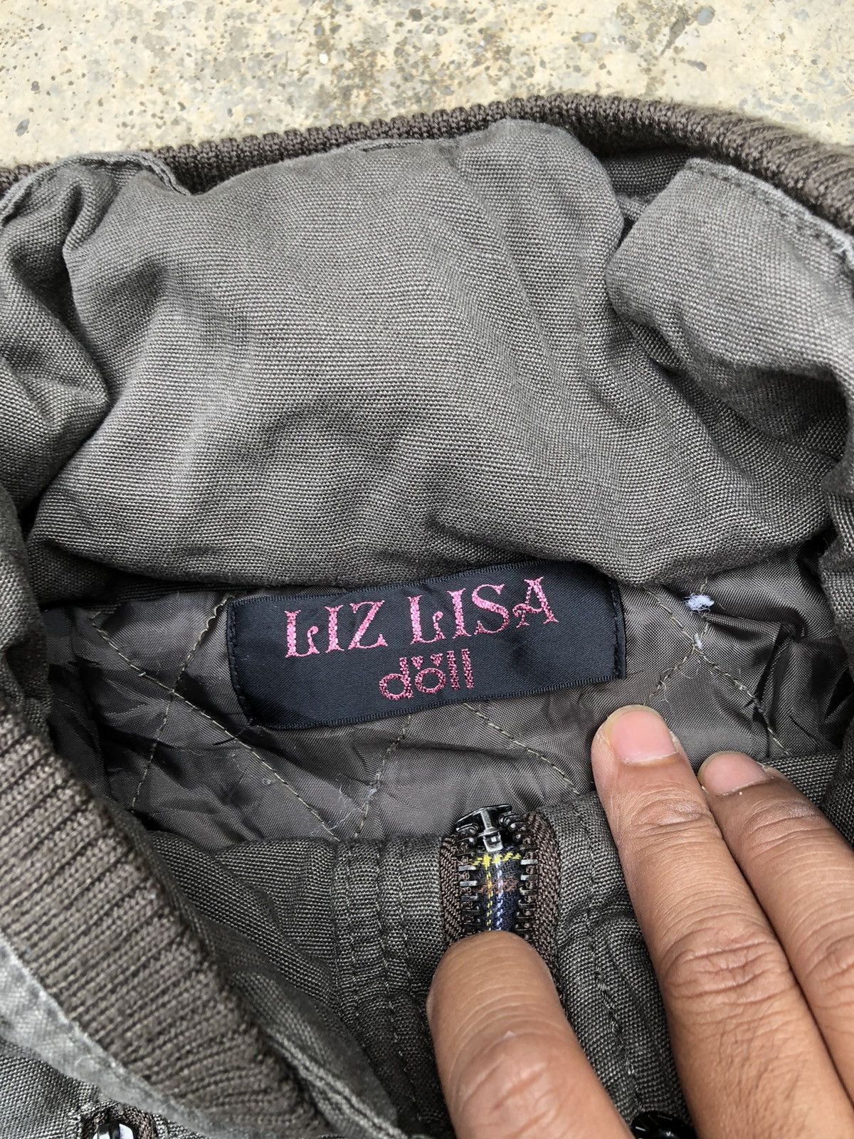 Japanese Brand Liz Lisa Doll Nevermind Down Jacket Zipper Size M / US 6-8 / IT 42-44 - 4 Thumbnail