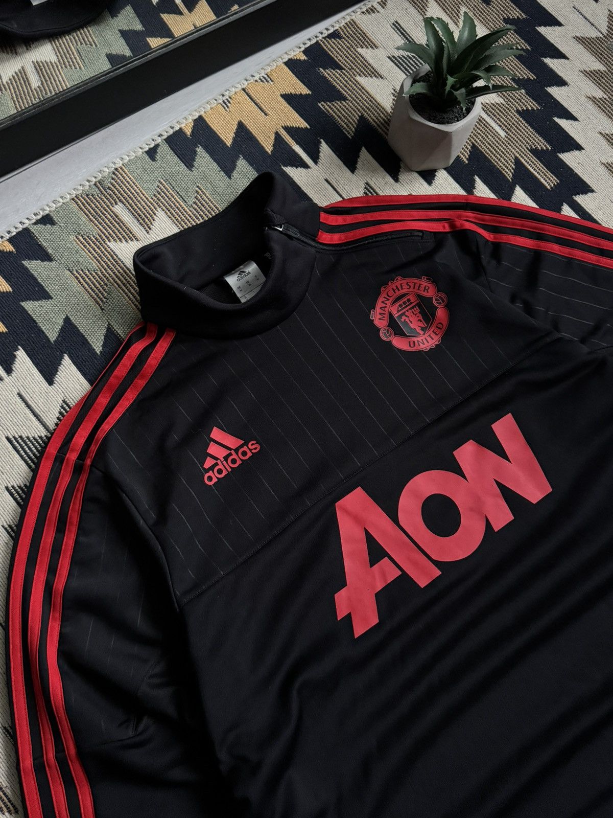Adidas Adidas Manchester United 2015 Blockcore Training Jacket Size US M / EU 48-50 / 2 - 5 Thumbnail