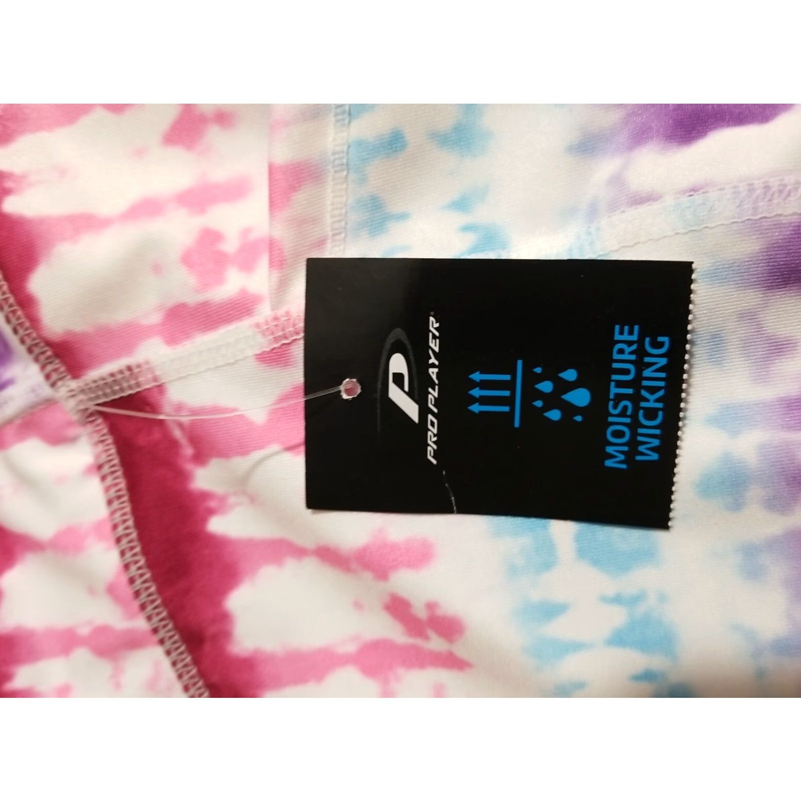 Pro Player ProPlayer Crop Leggings Women's Size 2X Moisture Wicking Athletic Pocket Tie Dye Size 40" / US 18 - 5 Thumbnail
