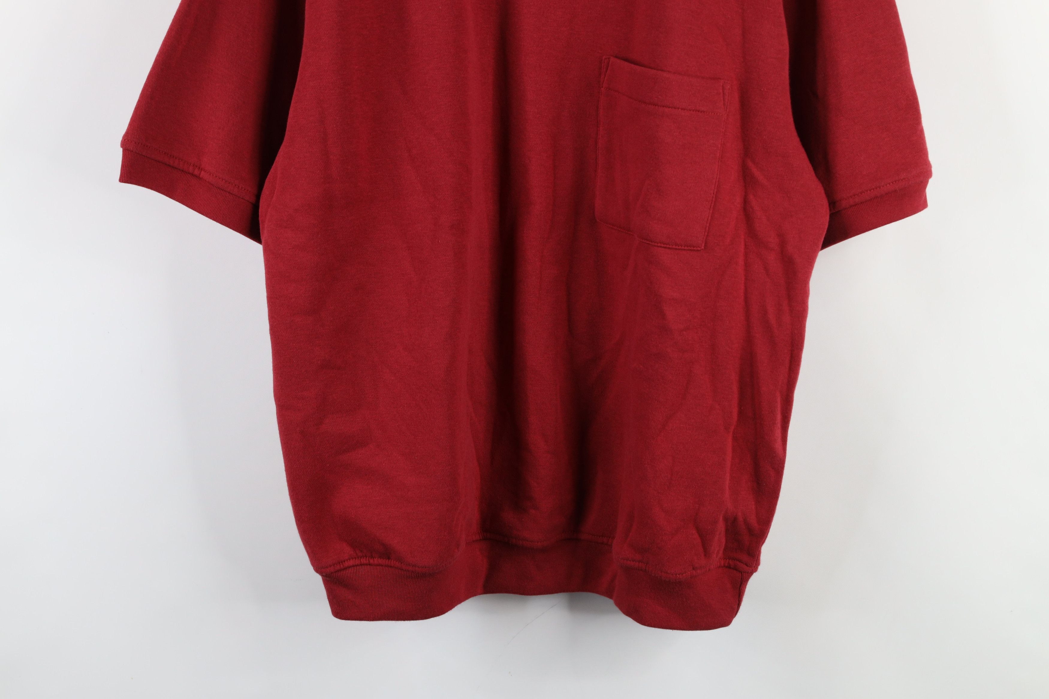 Vintage Vintage 90s Streetwear Short Sleeve Crewneck Sweatshirt Size US L / EU 52-54 / 3 - 3 Thumbnail