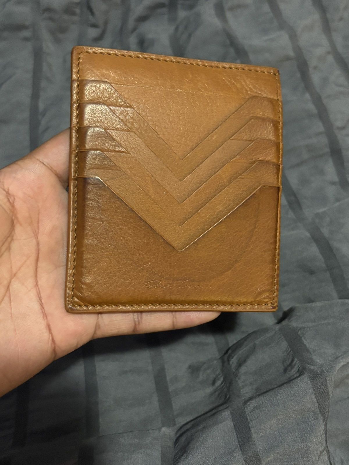 Rick Owens Rick Owens Clay Square Card Holder Size ONE SIZE - 4 Thumbnail