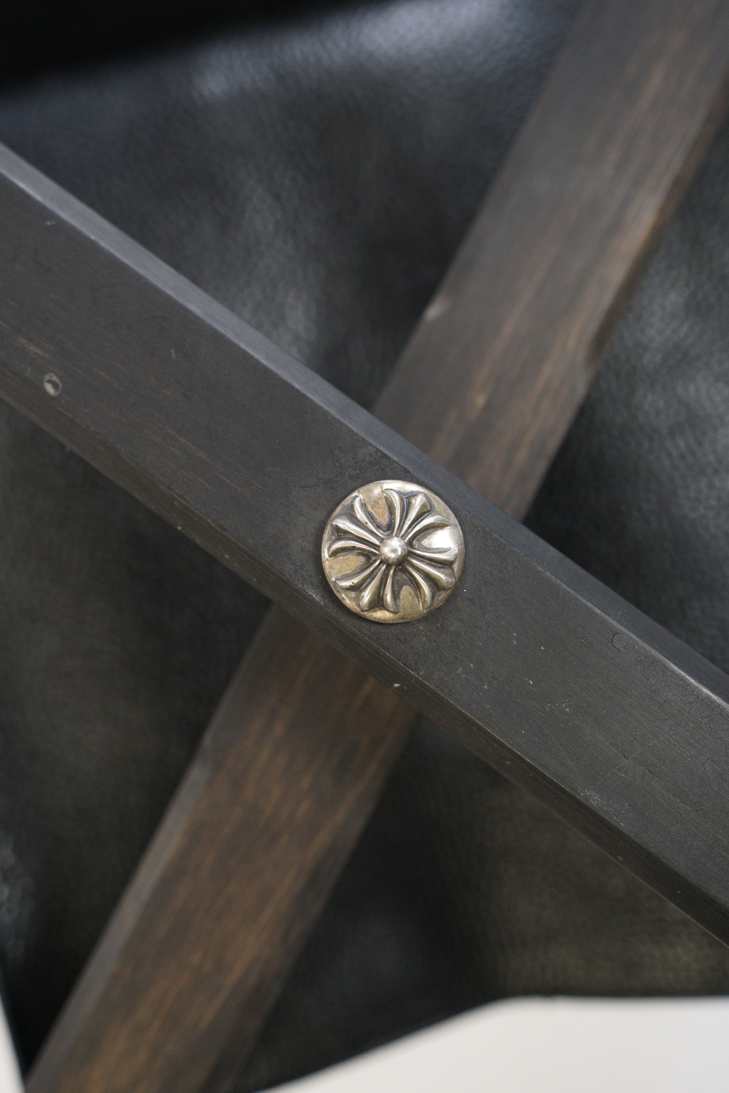 Chrome Hearts Chrome Hearts Cemetery Cross Patch Leather Magazine Holder Size ONE SIZE - 13 Thumbnail