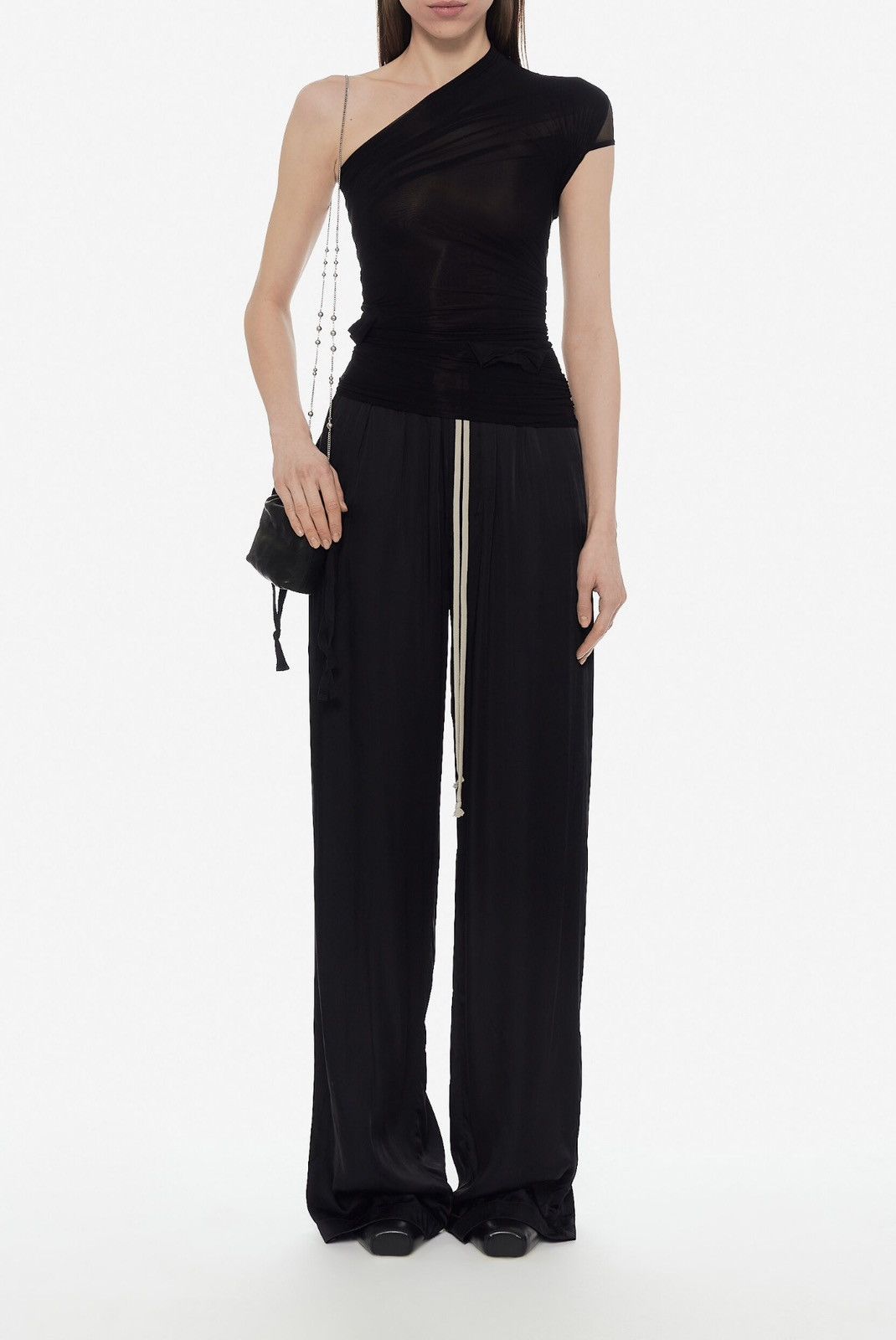 Rick Owens Last Rick Owens Hollywood Banana Top in Black Size XS / US 0-2 / IT 36-38 - 4 Thumbnail