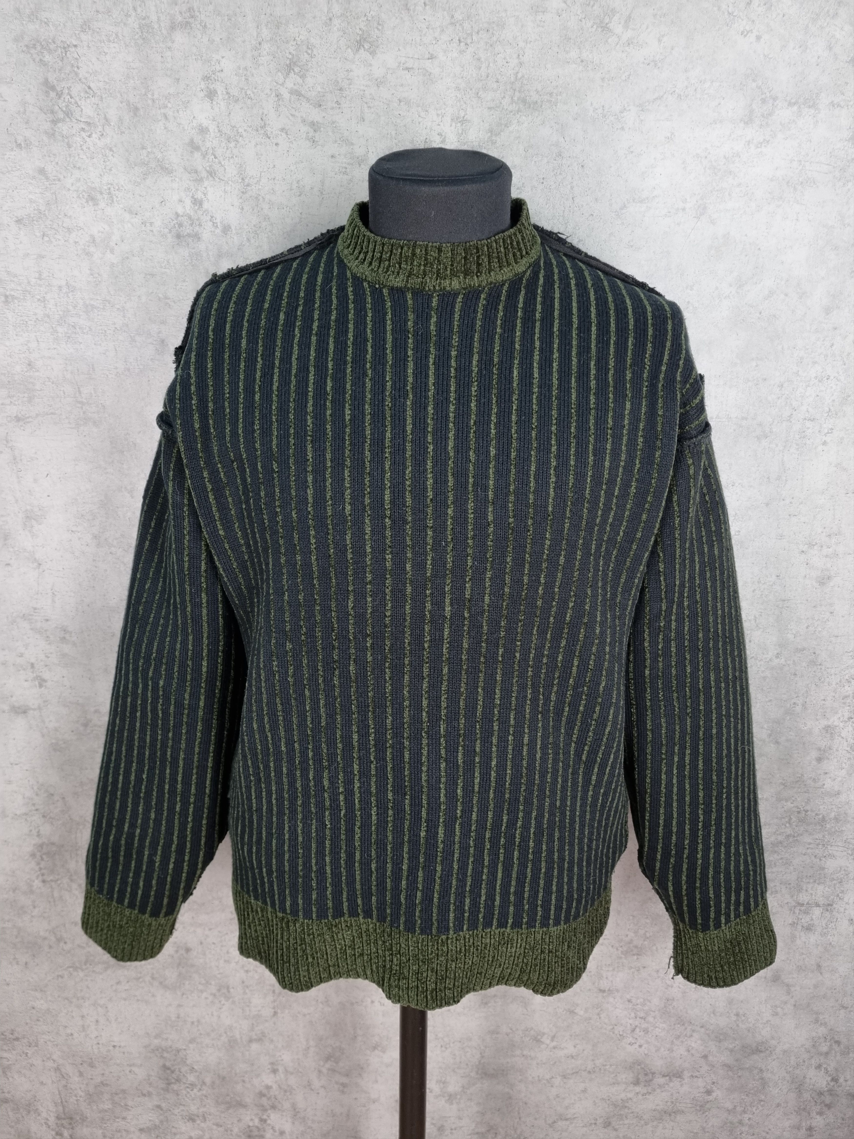 Fubu × Vintage Fubu Velour Striped Vintage Sweater Size US L / EU 52-54 / 3 - 6 Thumbnail