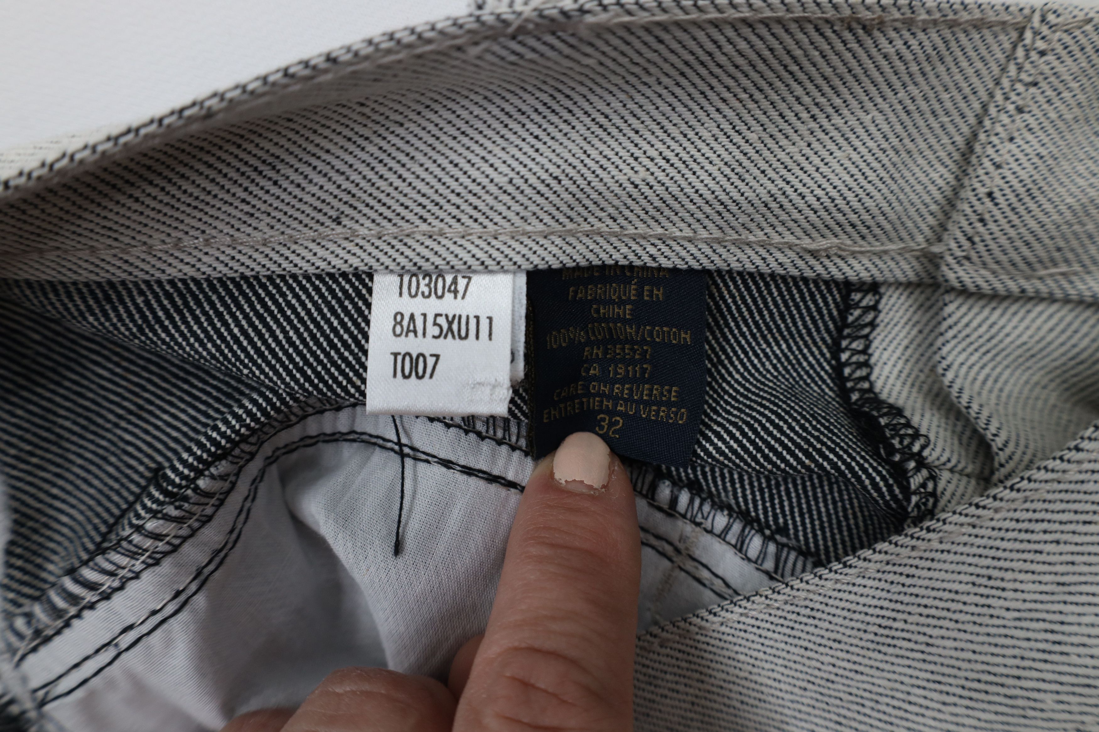 Marithe + Francois Girbaud Deadstock Vintage 90s Marithe Francois Girbaud Denim Shorts Size US 32 / EU 48 - 10 Thumbnail