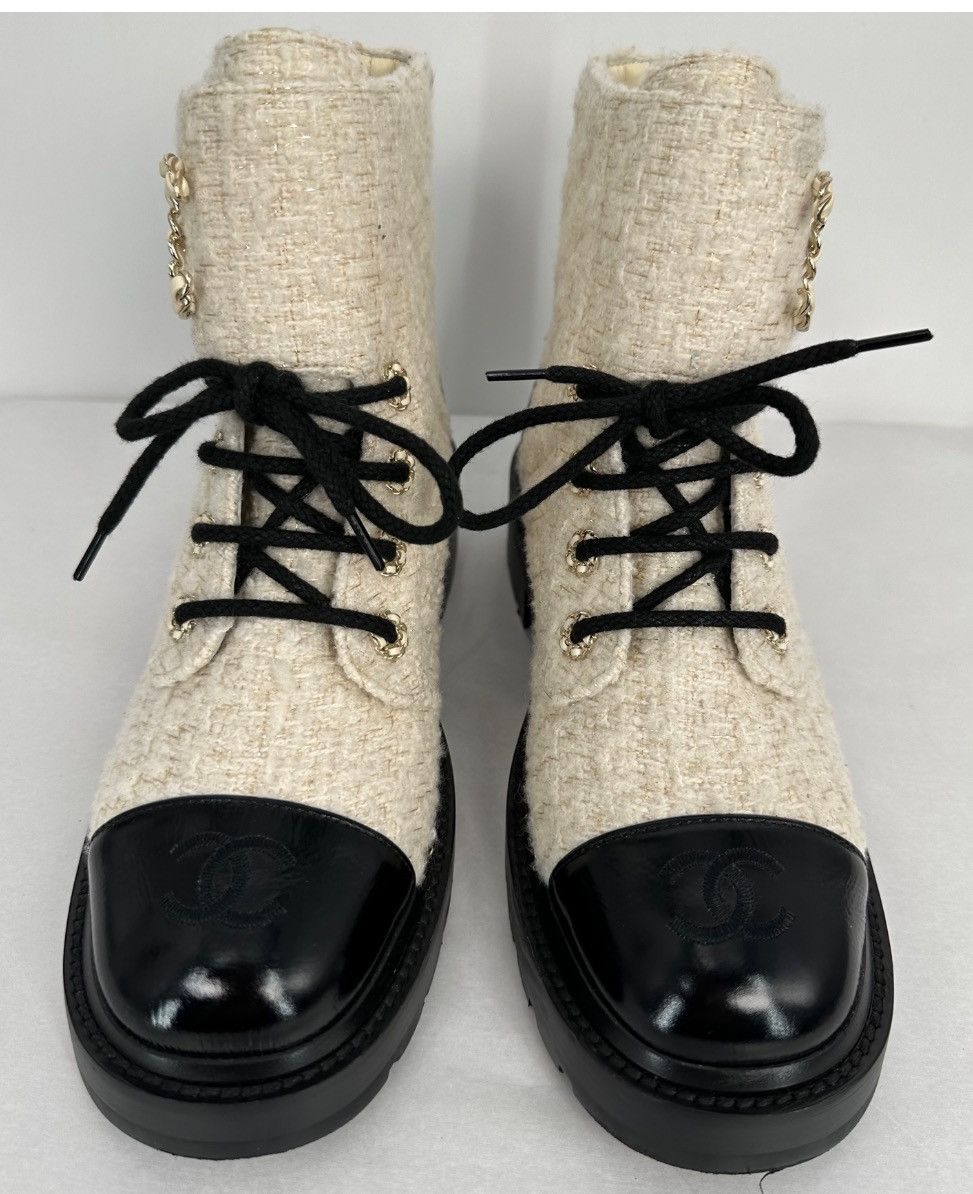 Chanel Chanel biker boots Size US 9 / IT 39 - 1 Thumbnail
