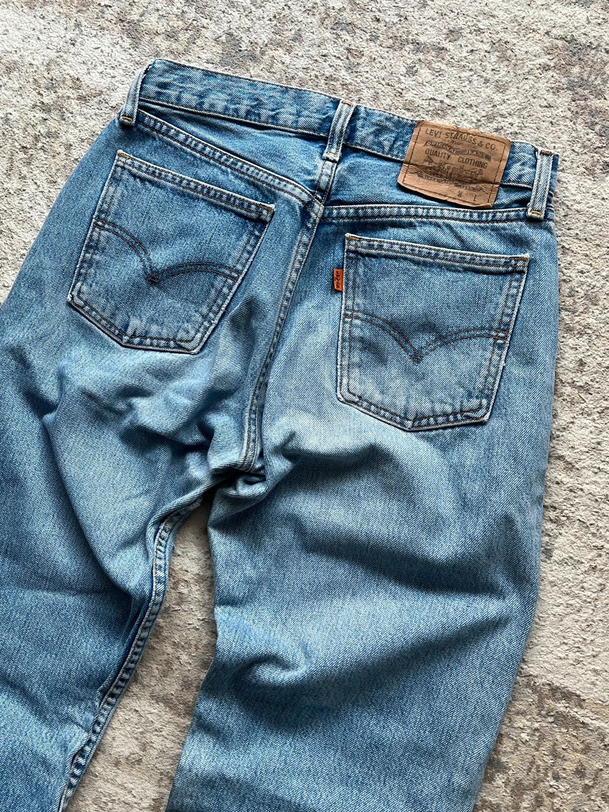 Levi's Levi’s 514 Jeans Sz W30 L34 Orange Tab Vintage 1996 Size 30" / US 8 / IT 44 - 16 Thumbnail